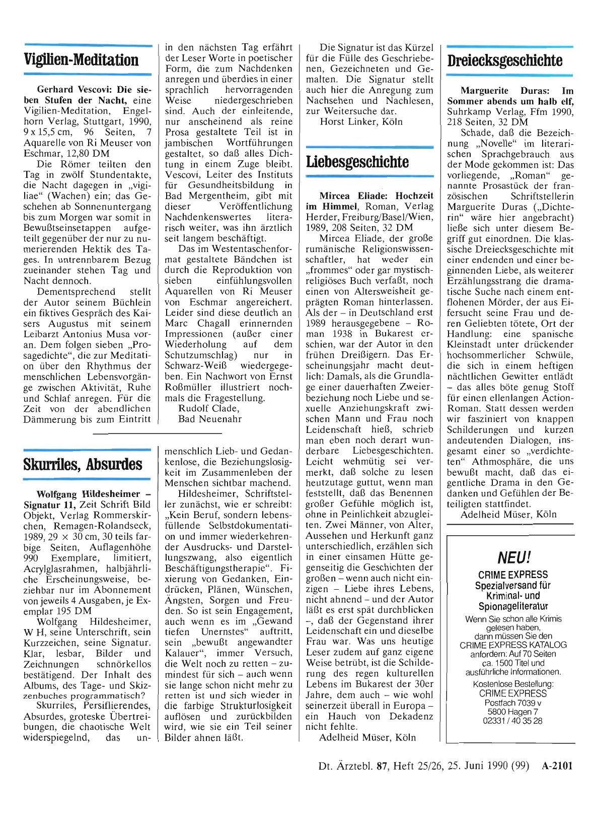 Vorschauseite 1: Dreiecksgeschichte