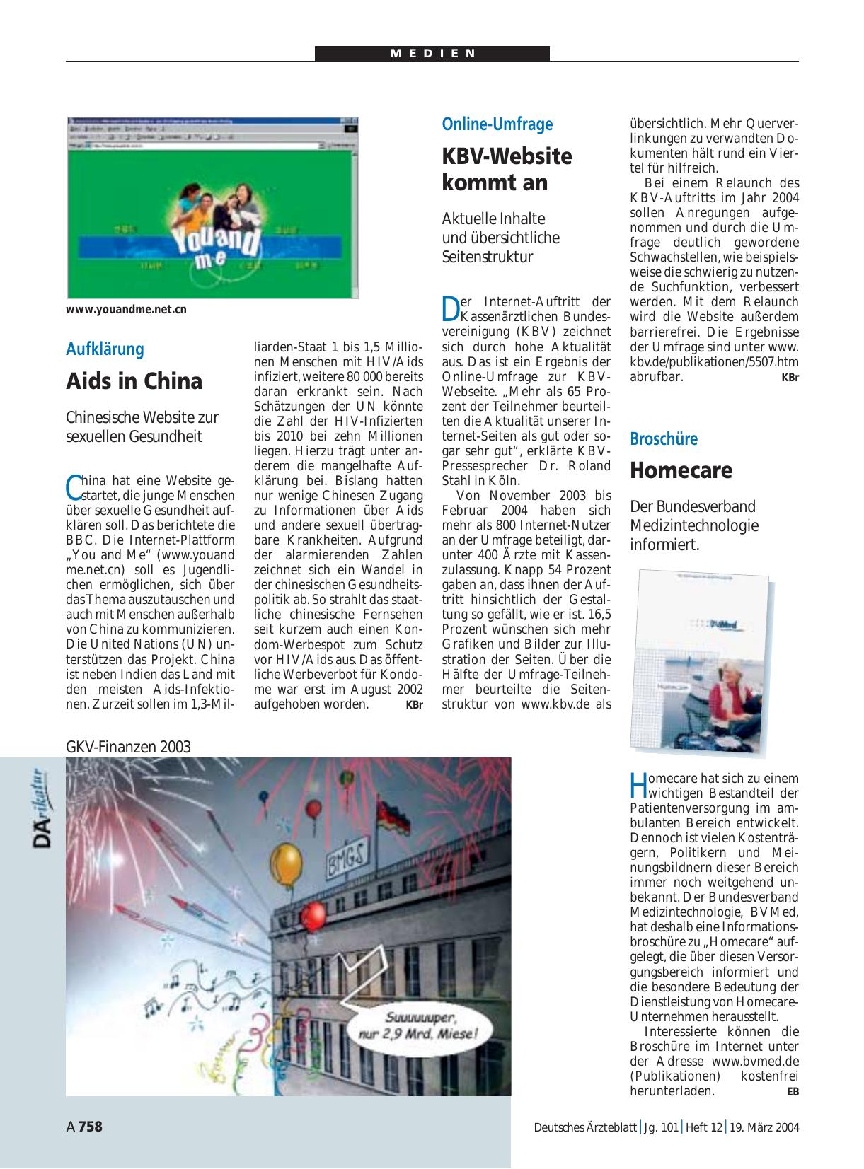 Vorschauseite 1: Broschüre: Homecare