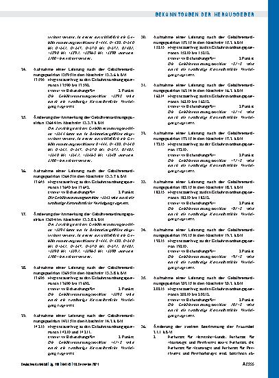 Vorschauseite 3: Beschluss des Erweiterten Bewertungsausschusses nach § 87 Abs. 4 SGB V in seiner 74. Sitzung am 17. November 2021