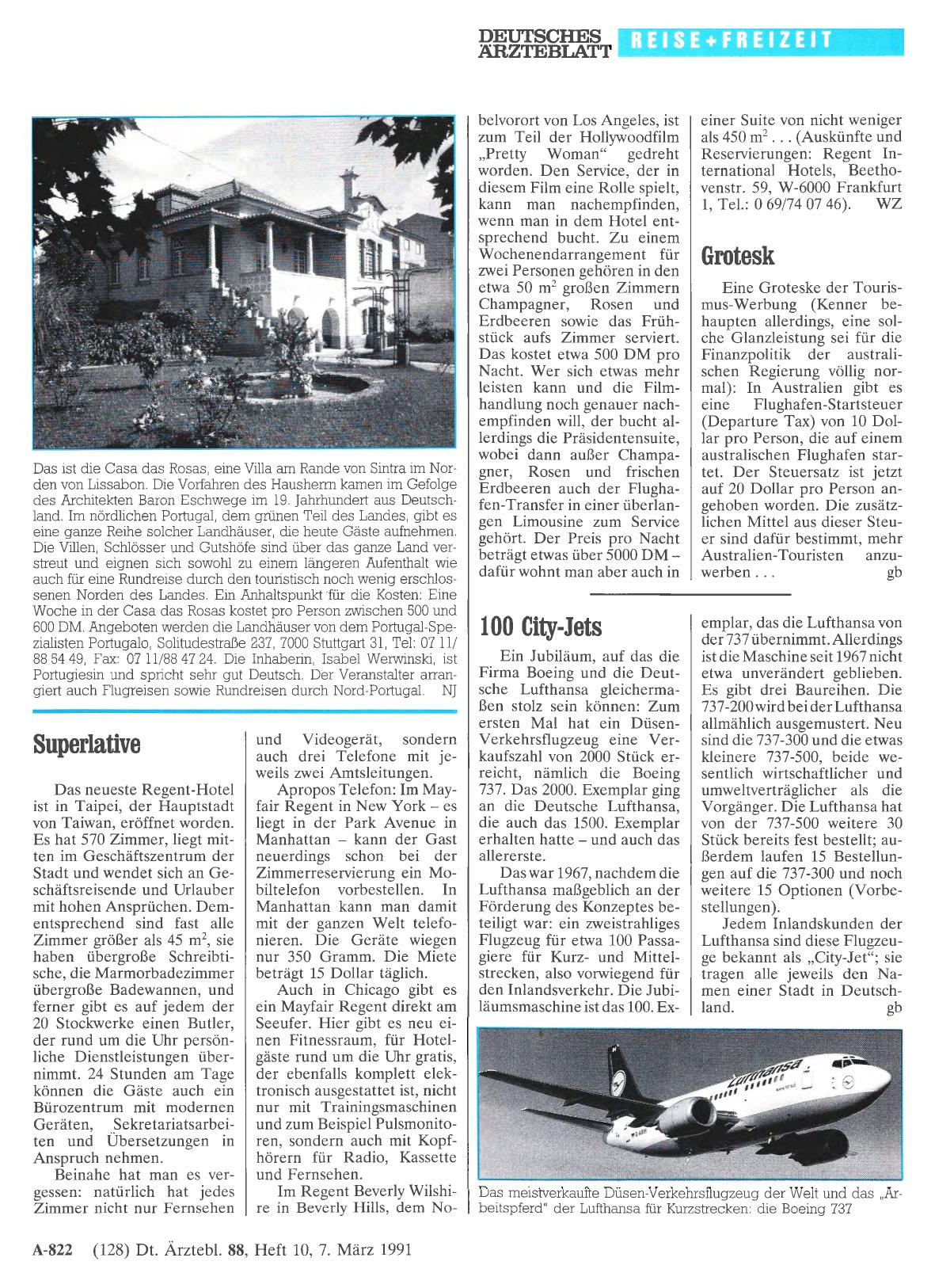 Vorschauseite 1: 100 City-Jets