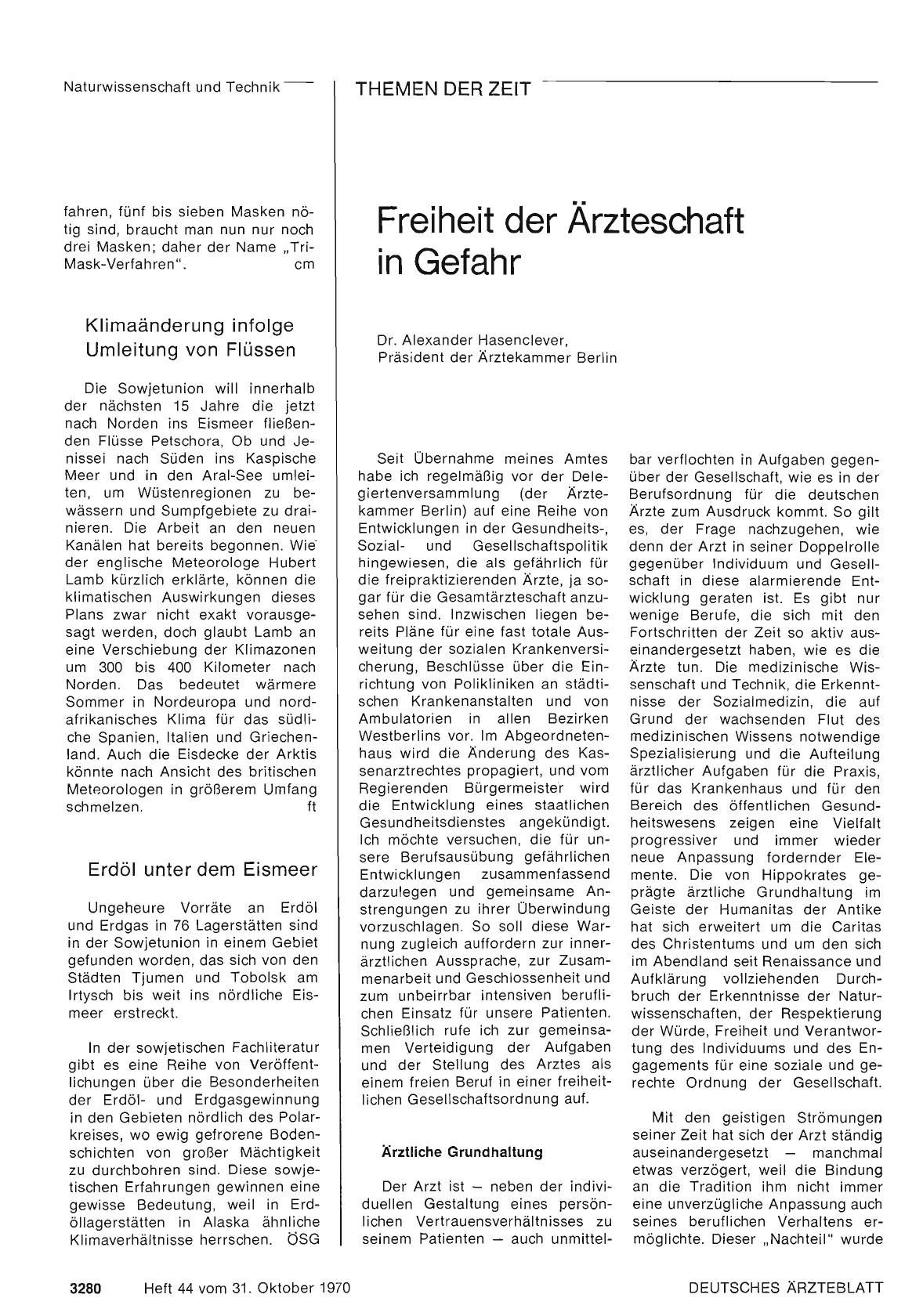 Vorschauseite 1: Erdöl unter dem Eismeer