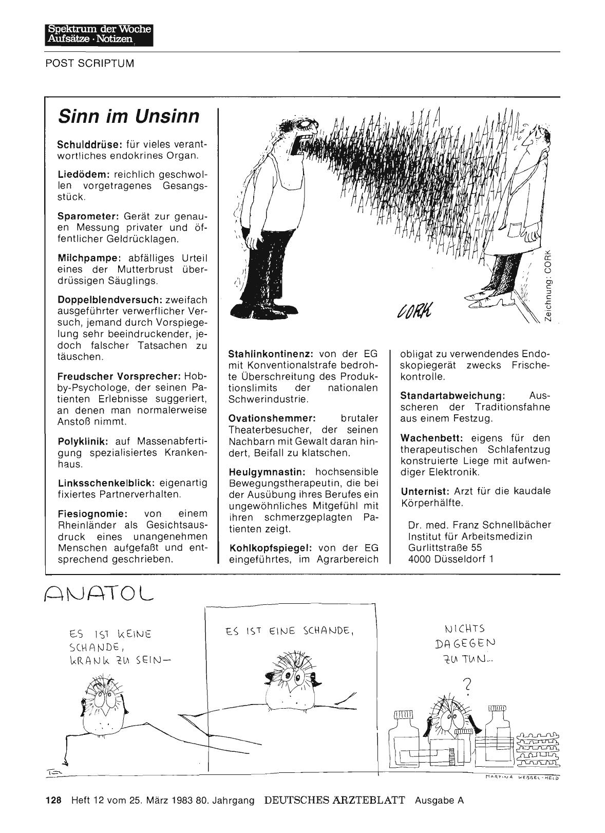 Vorschauseite 1: Sinn im Unsinn