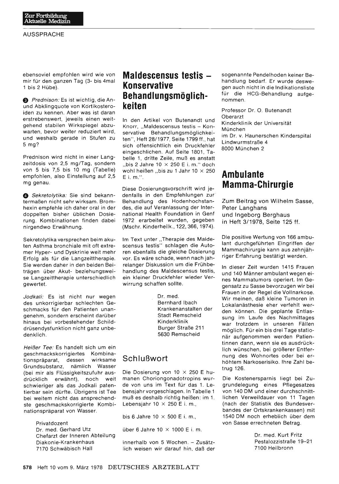 Vorschauseite 1: Ambulante Mamma-Chirurgie