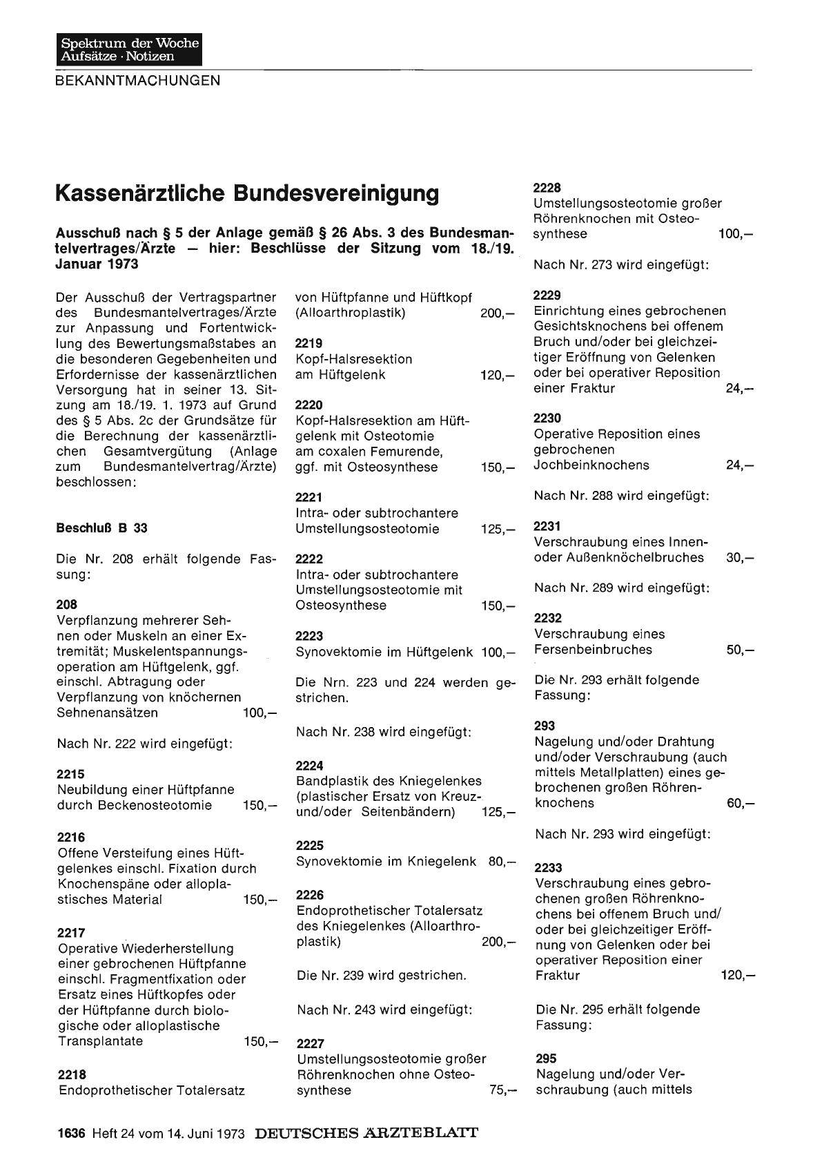 Vorschauseite 1: Kassenärztliche Bundesvereinigung