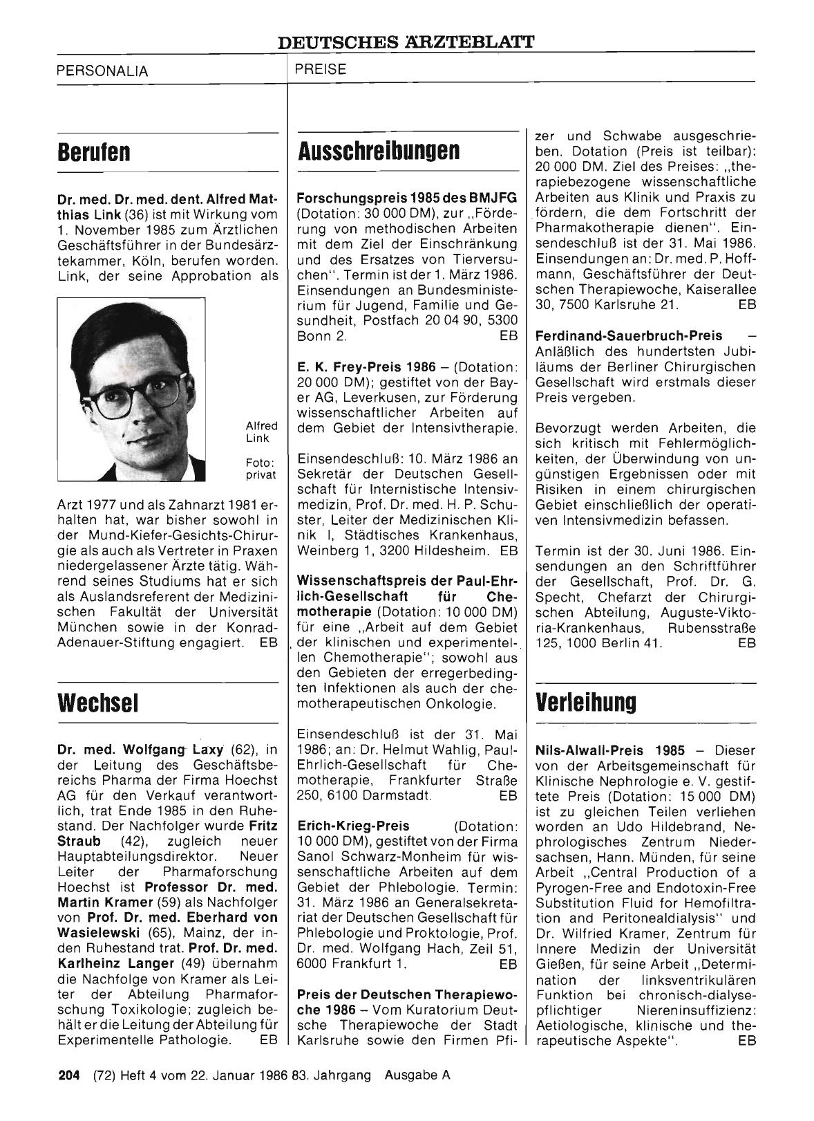 Vorschauseite 1: Berufen