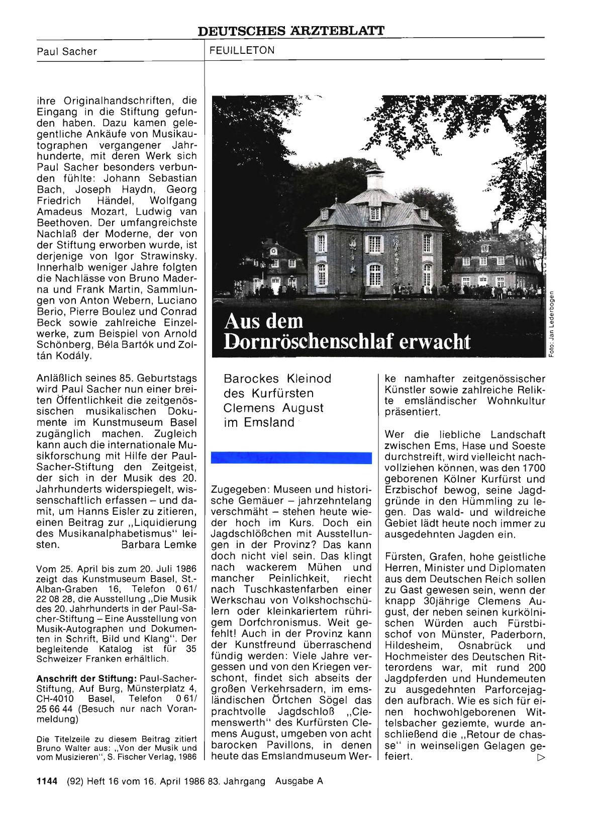 Vorschauseite 1: Aus dem Dornröschenschlaf erwacht