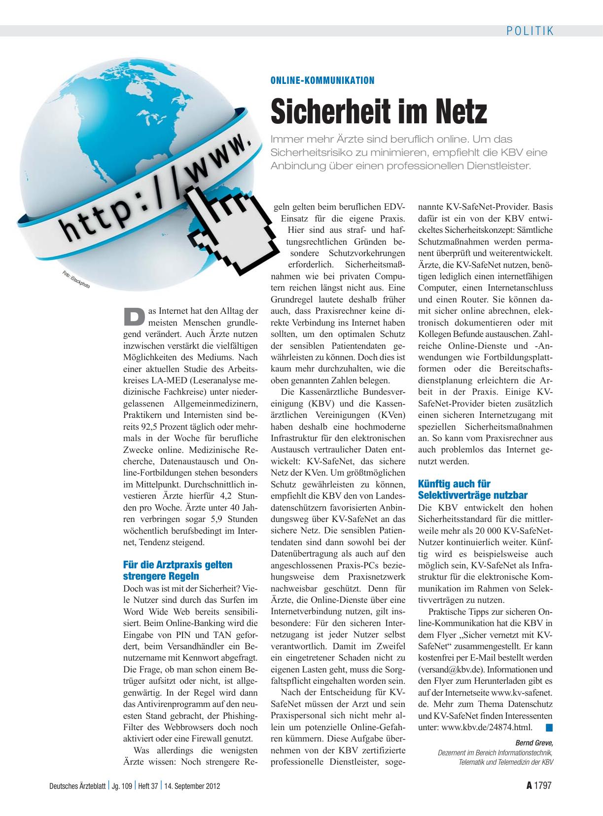 Vorschauseite 1: Online-Kommunikation: Sicherheit im Netz