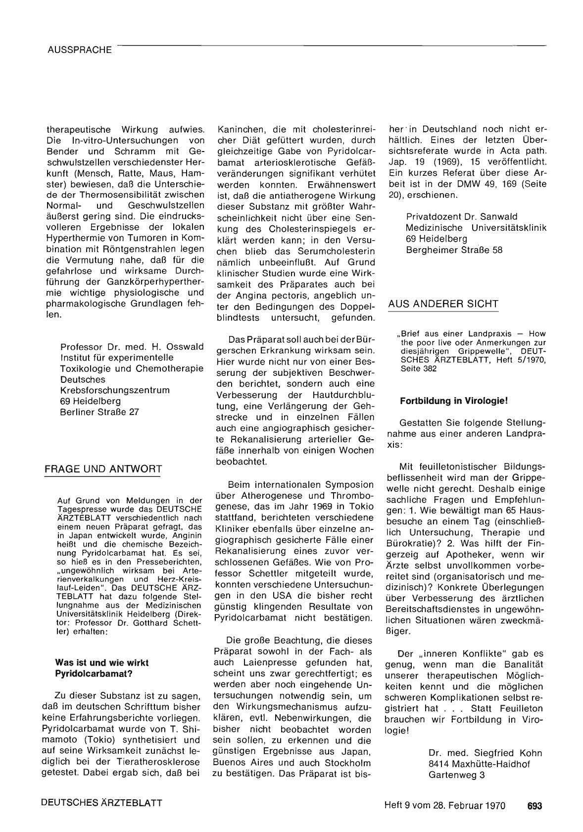 Vorschauseite 1: Frage und Antwort: Was ist und wie wirkt Pyridolcarbamat?