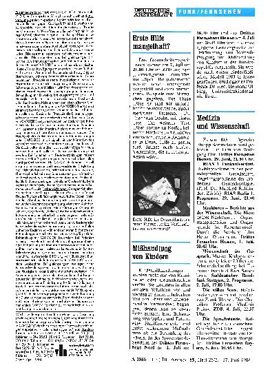 Vorschauseite 1: Mißhandlung von Kindern