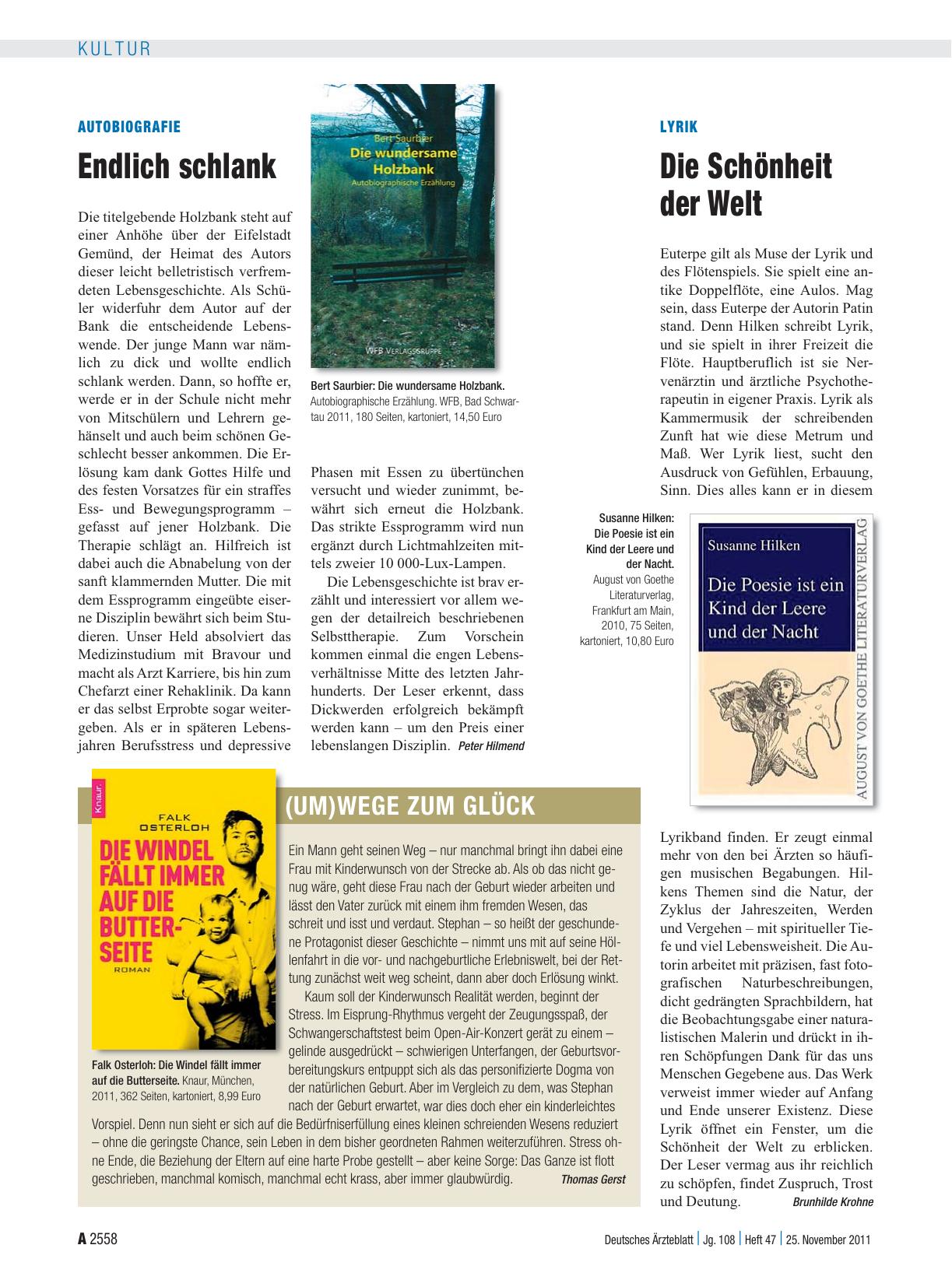 Vorschauseite 1: (Um)Wege zum Glück