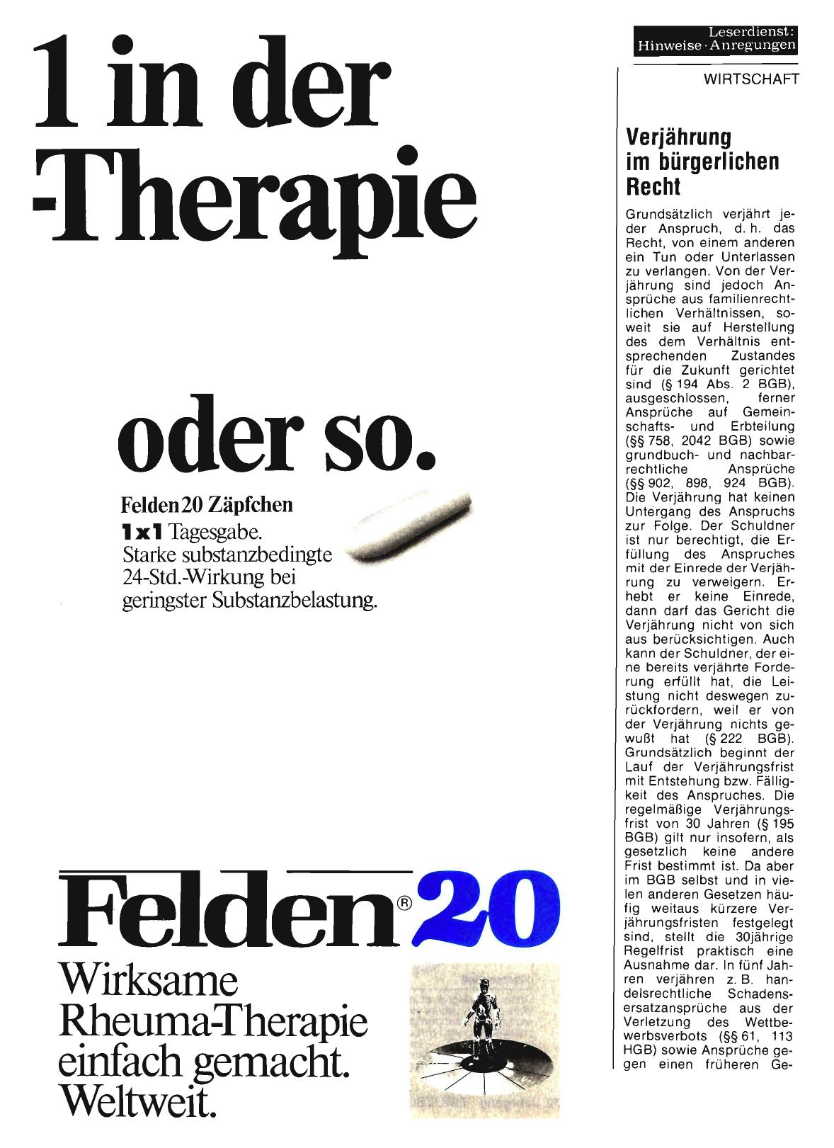Vorschauseite 1: Verjährung im bürgerlichen Recht