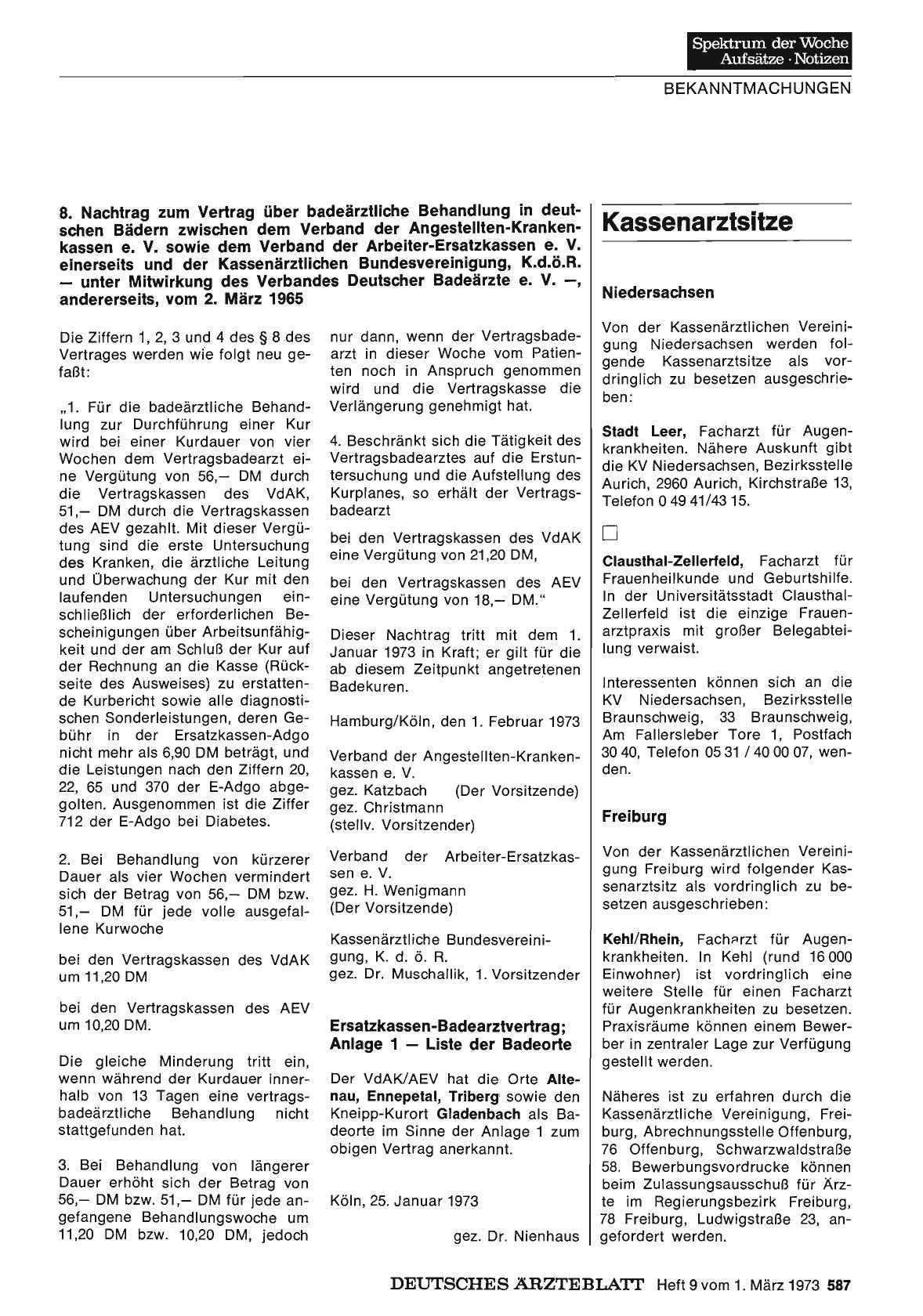 Vorschauseite 1: Kassenarztsitze