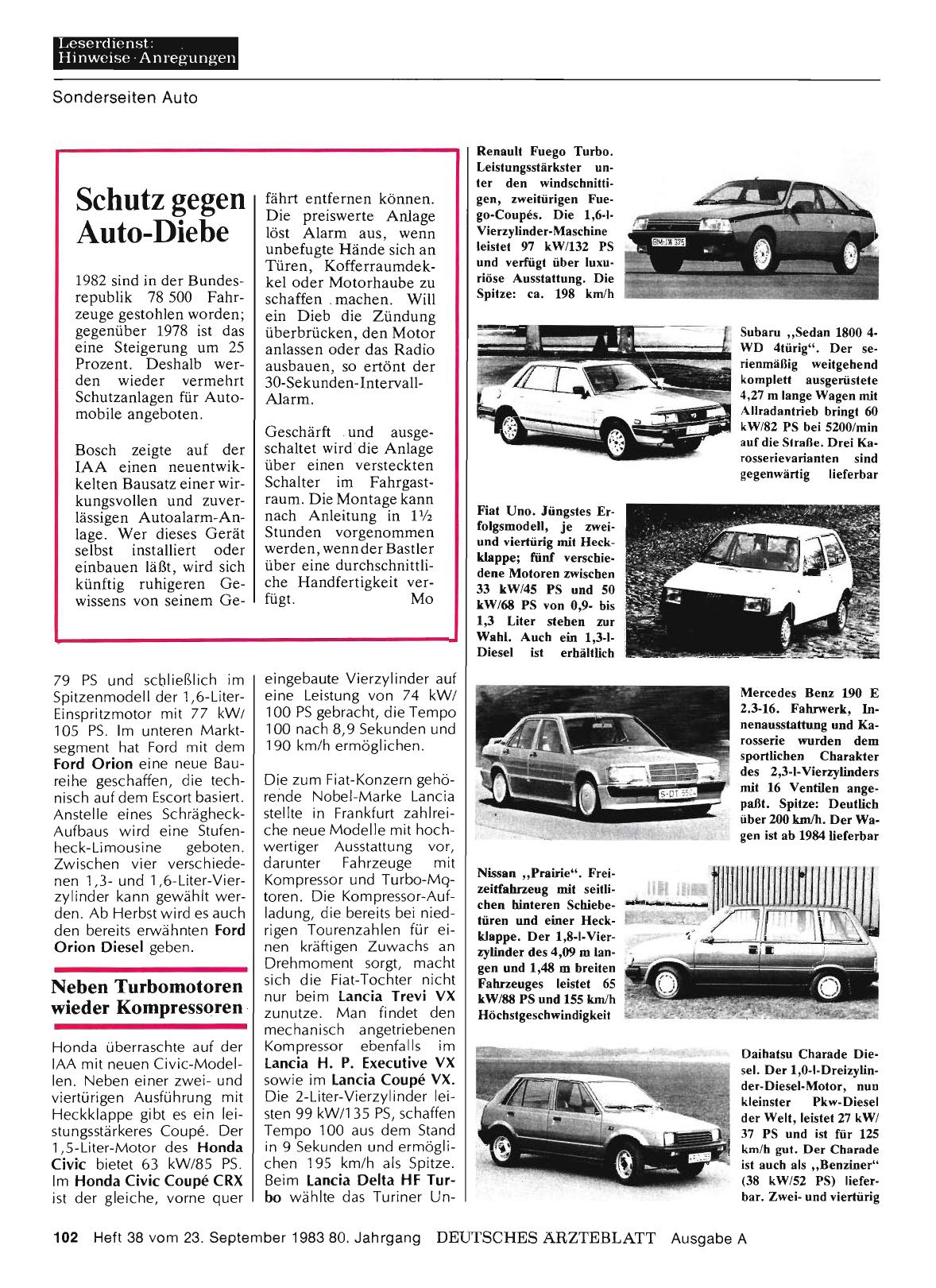 Vorschauseite 1: Schutz gegen Auto-Diebe