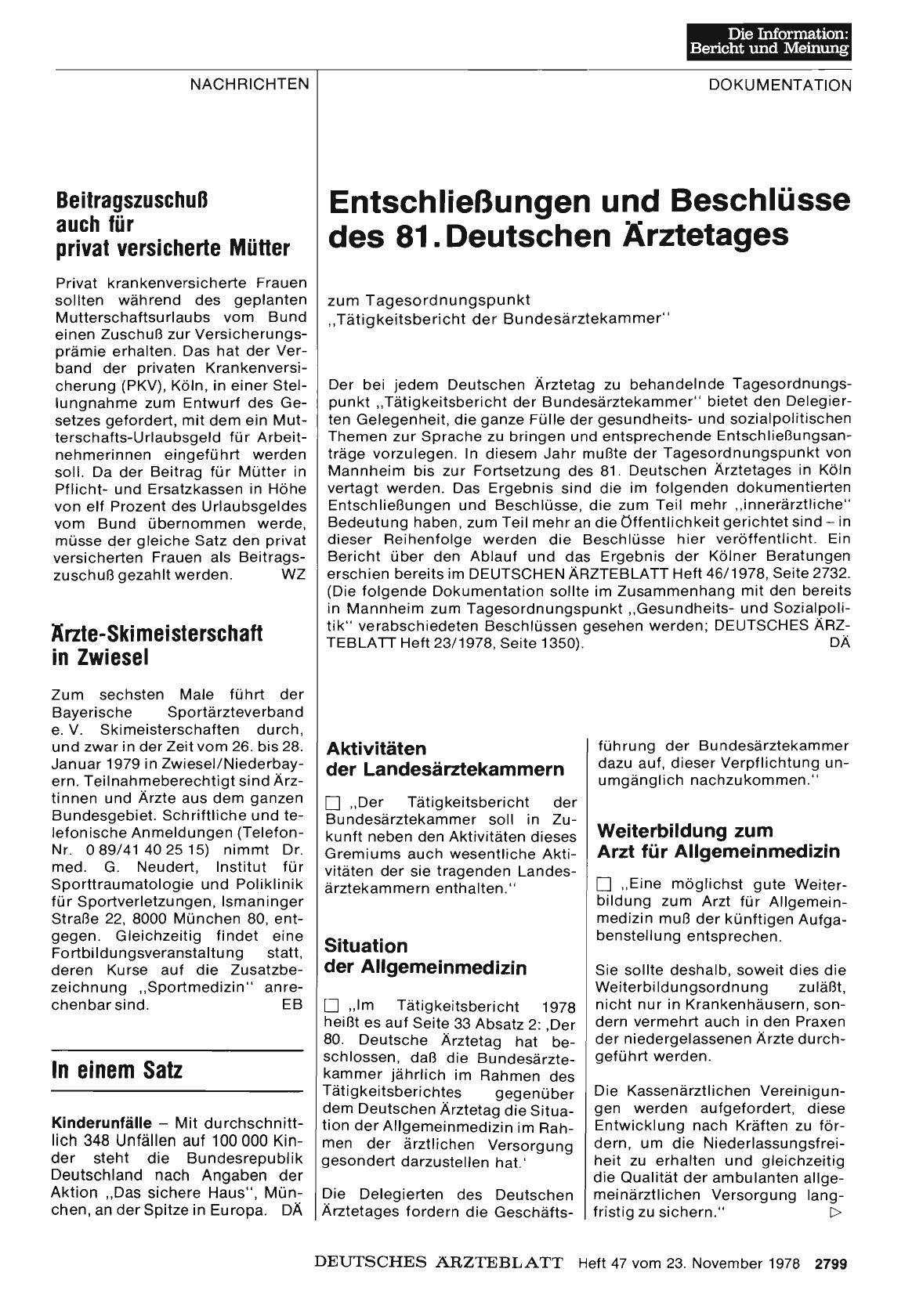 Vorschauseite 1: In einem Satz: Kinderunfälle
