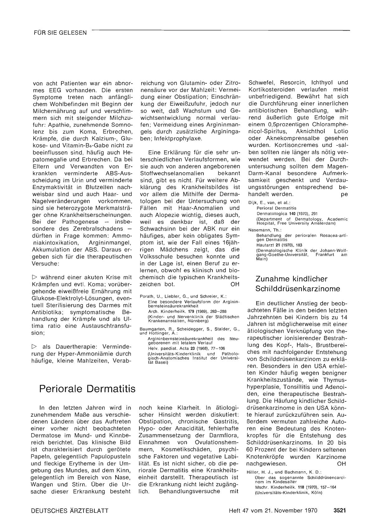 Vorschauseite 1: Periorale Dermatitis