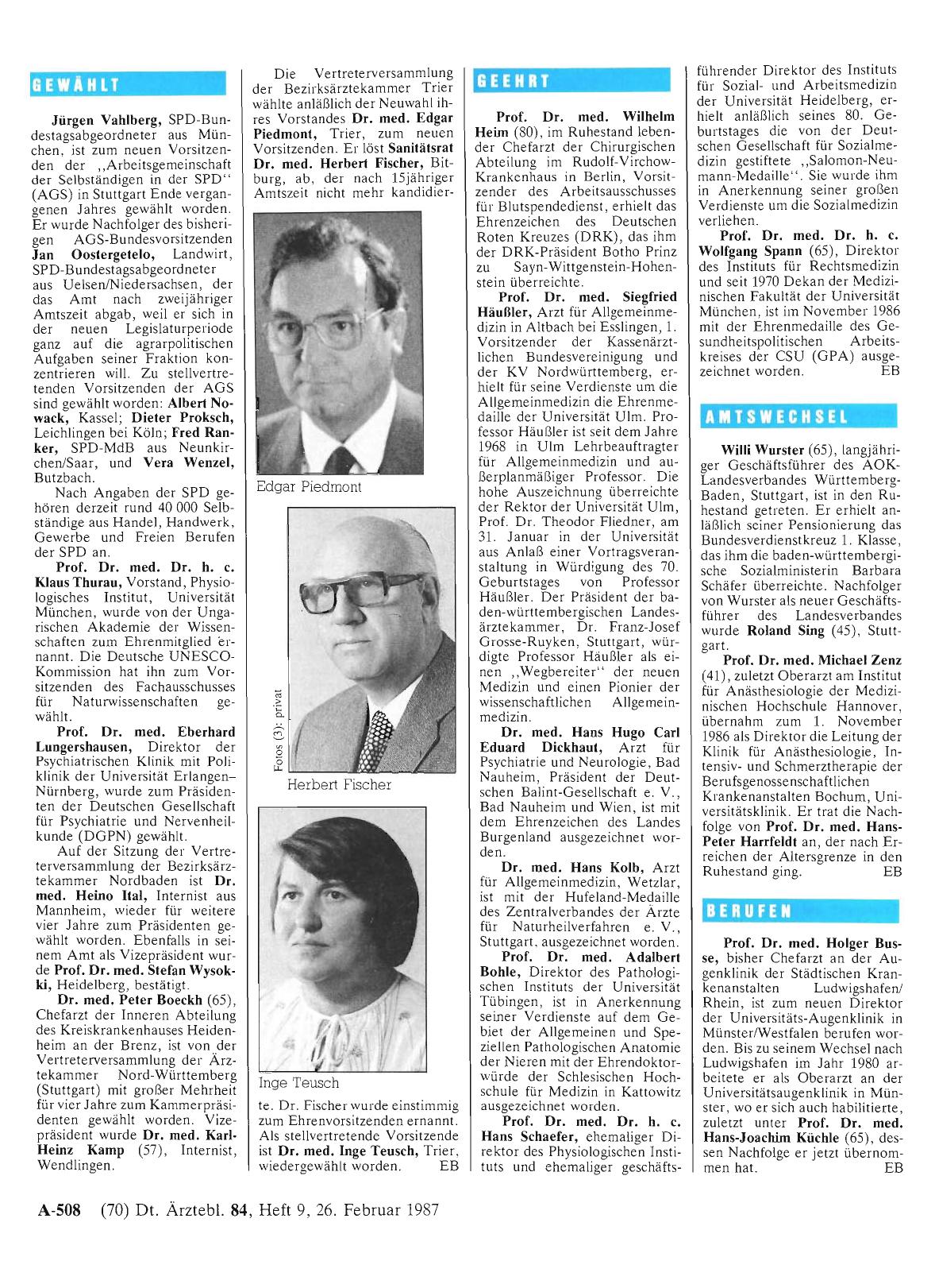 Vorschauseite 1: Berufen