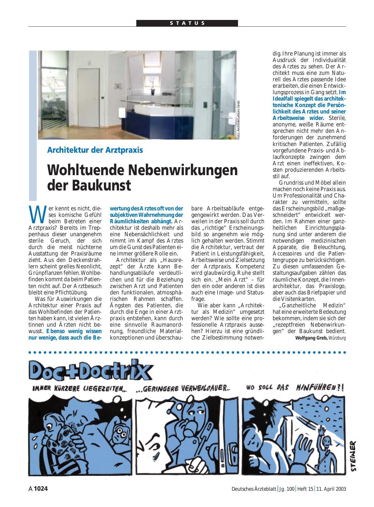 Vorschauseite 1: Doc + Doctrix
