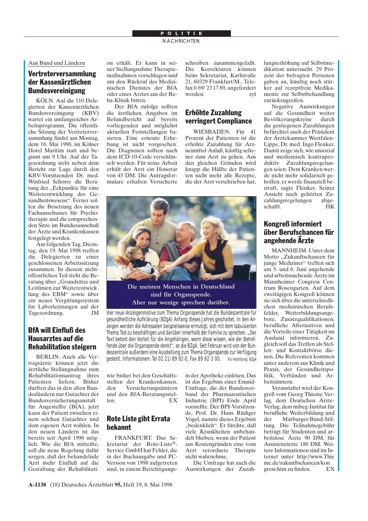 Vorschauseite 1: Rote Liste gibt Errata bekannt