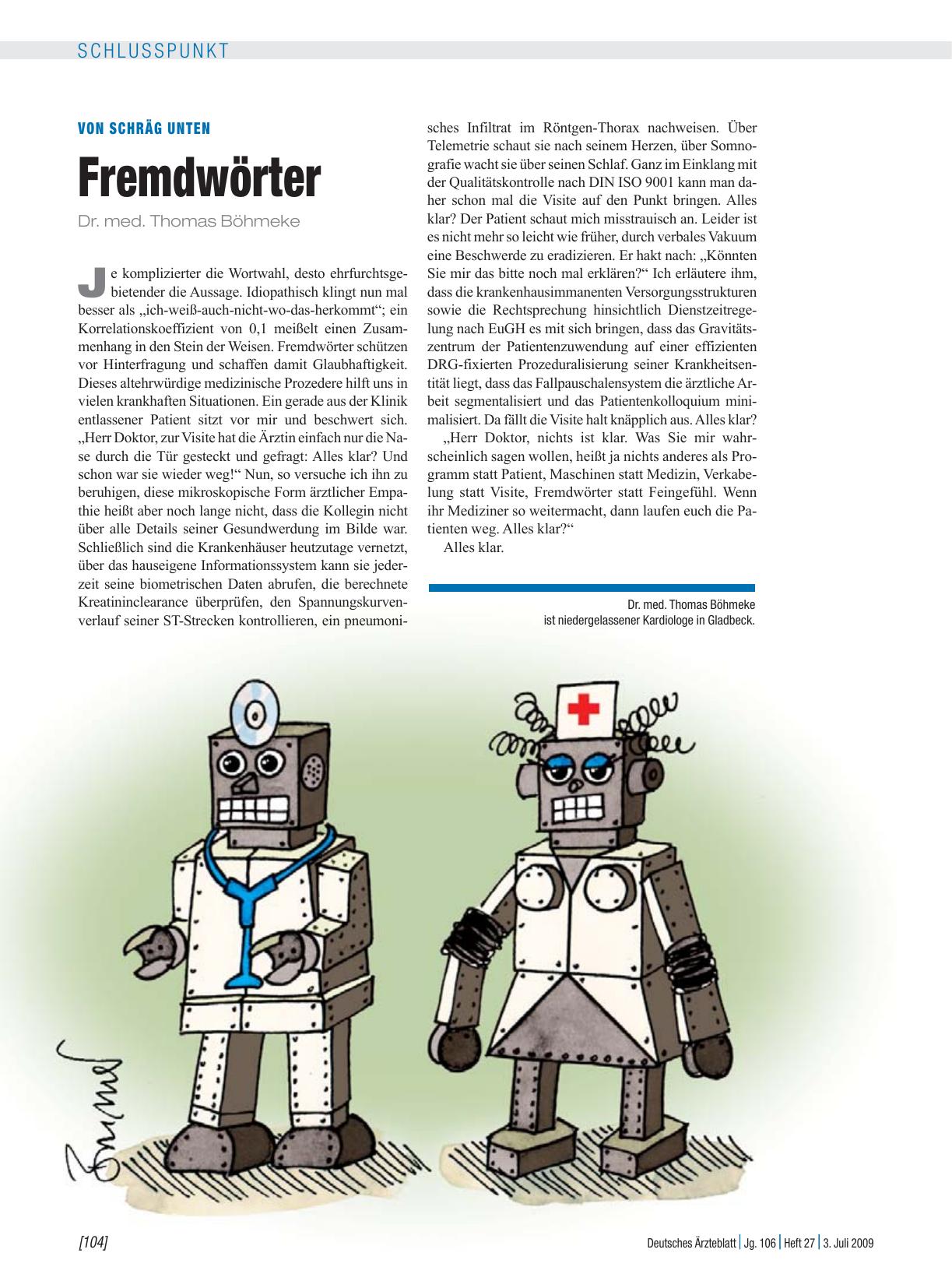 Vorschauseite 1: Von schräg unten: Fremdwörter
