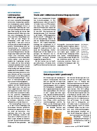 Vorschauseite 1: Bestattungsgesetz: Leichenschau wird neu geregelt
