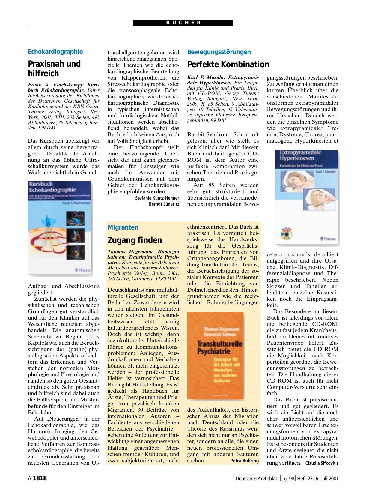 Vorschauseite 1: Transkulturelle Psychiatrie