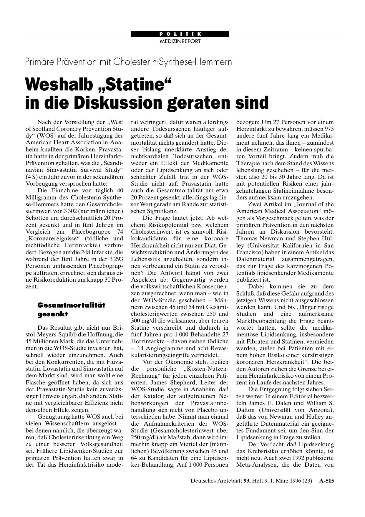 Vorschauseite 1: Mangel an Vitamin D zur Zeit besonders häufig