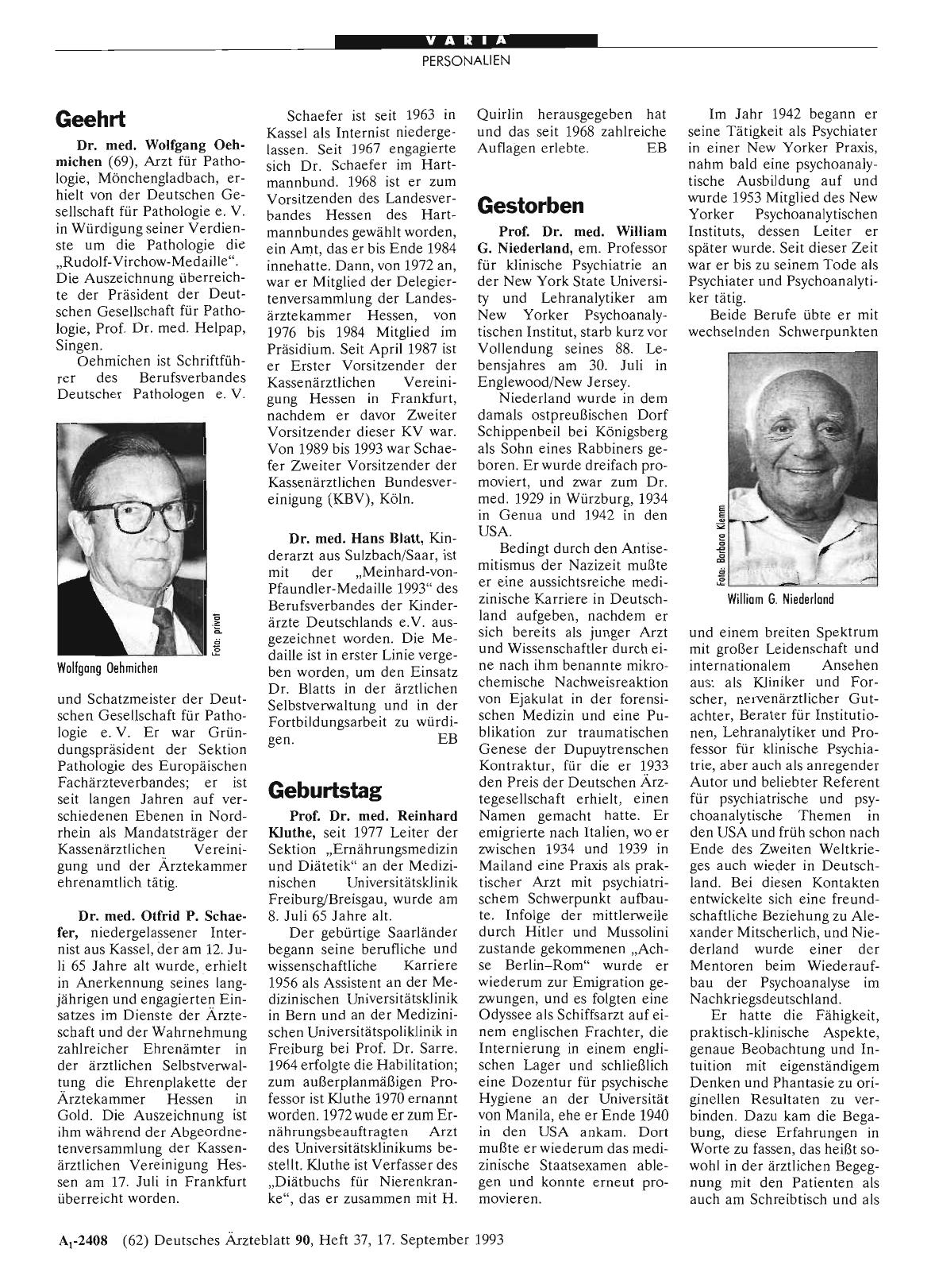 Vorschauseite 1: Geehrt