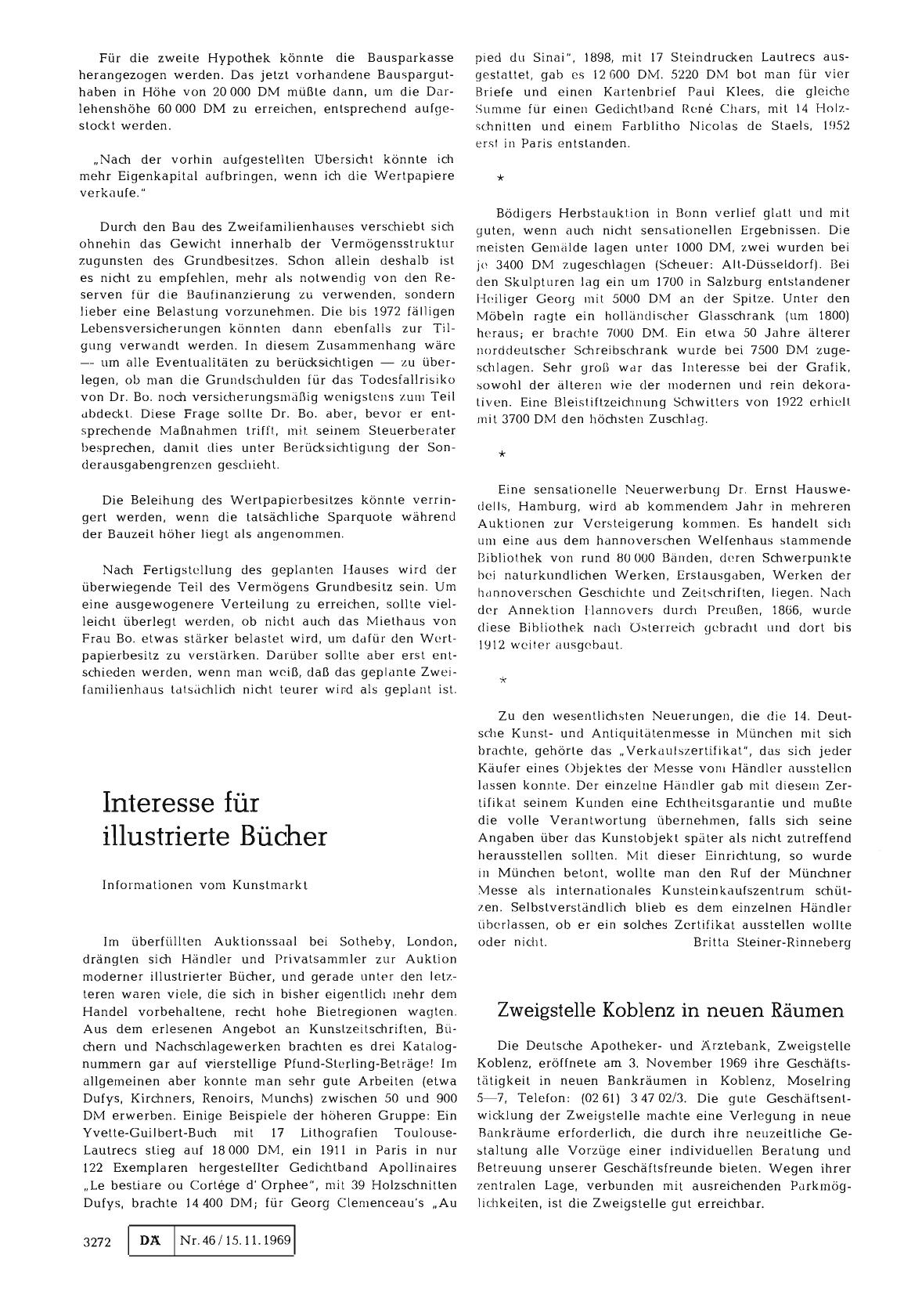 Vorschauseite 1: Interesse für illustrierte Bücher