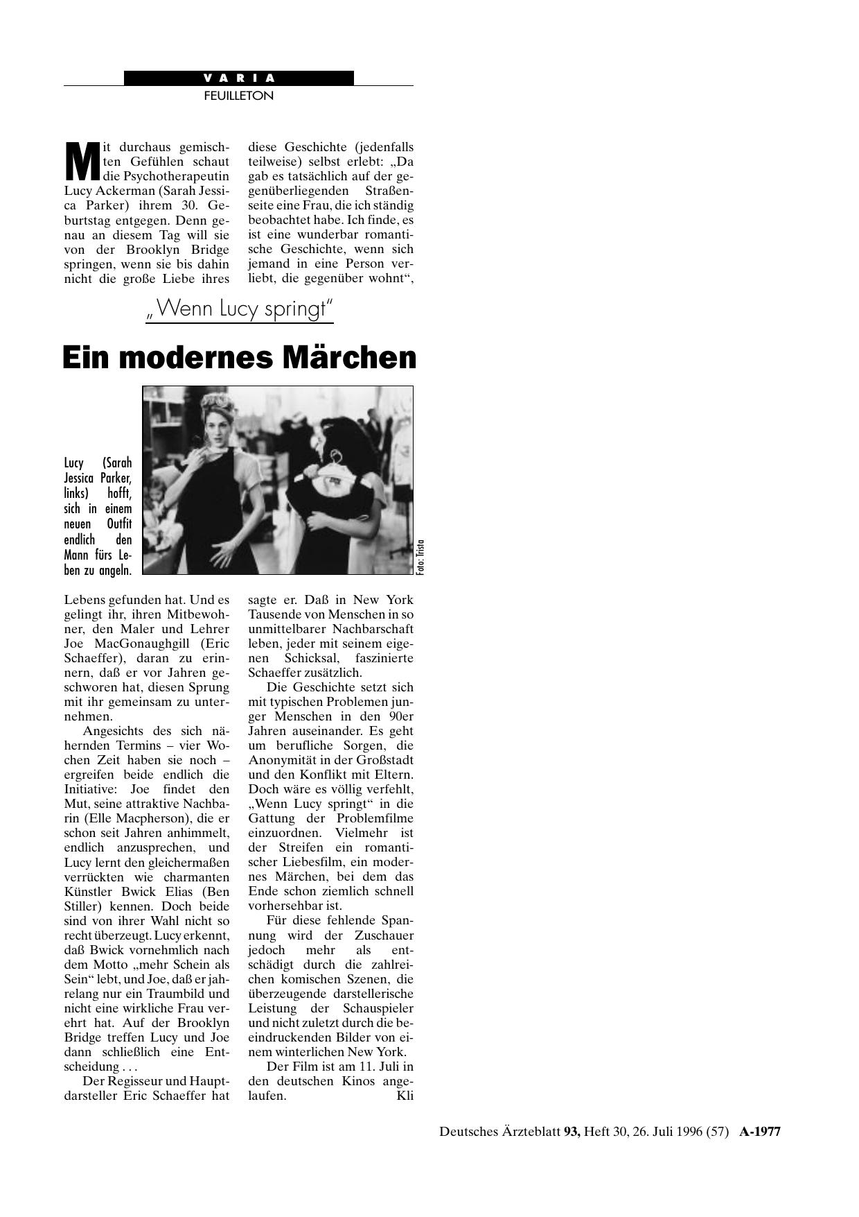 Vorschauseite 1: „Wenn Lucy springt„: Ein modernes Märchen
