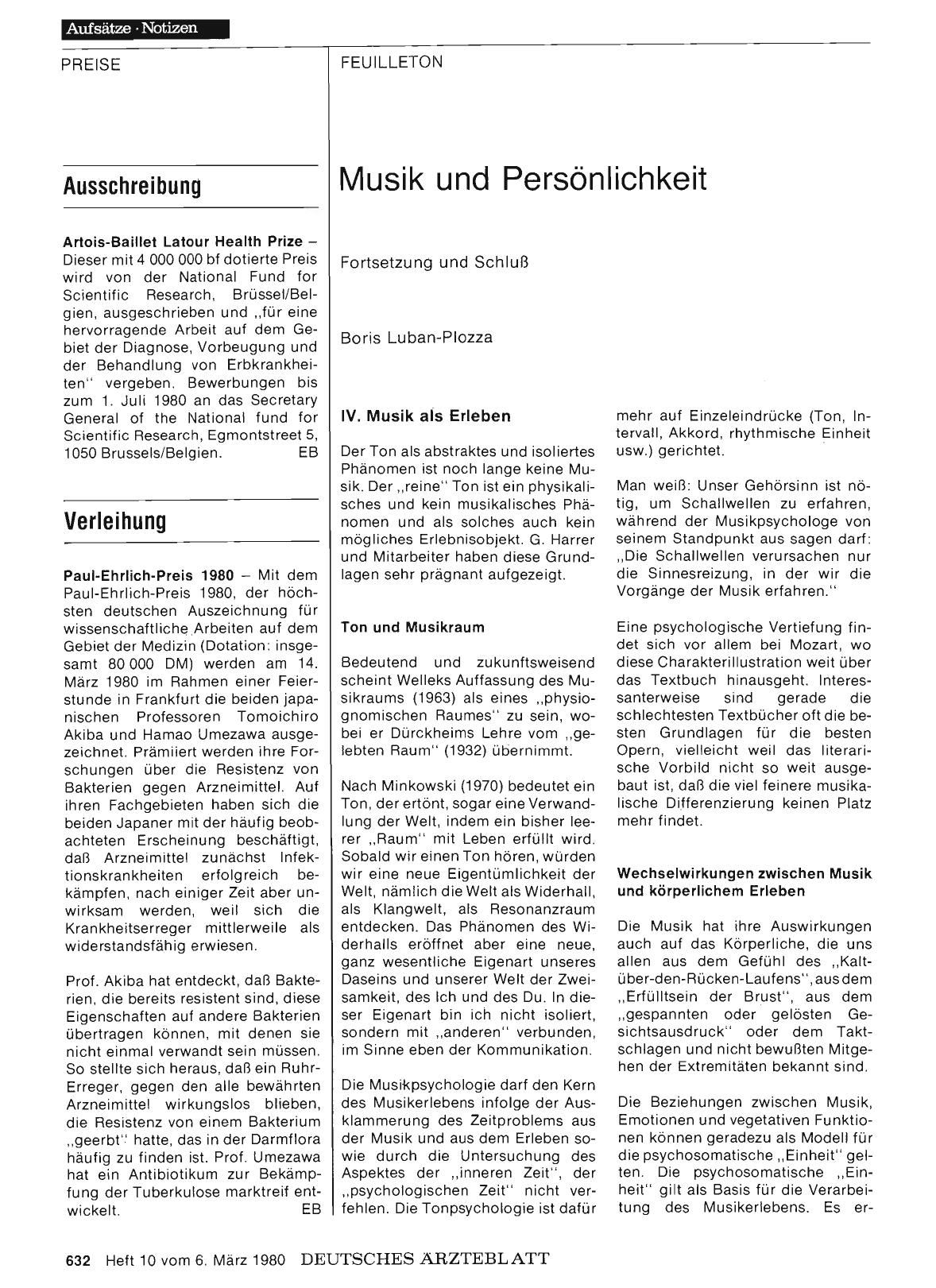 Vorschauseite 1: Musik und Persönlichkeit