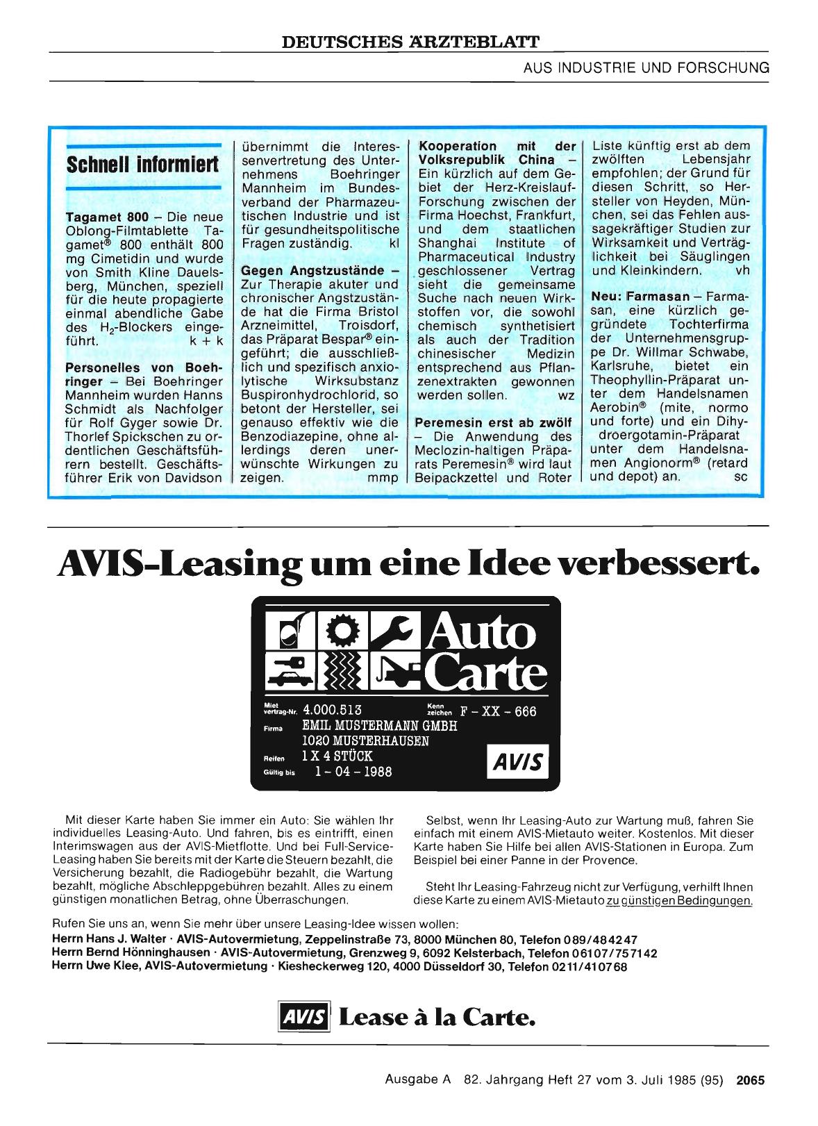 Vorschauseite 1: Schnell informiert