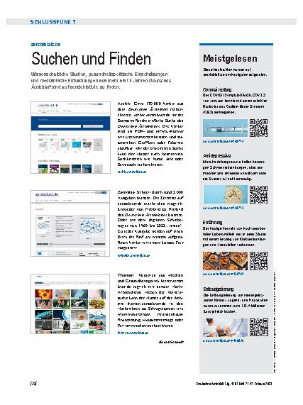 Vorschauseite 1: Meistgelesen