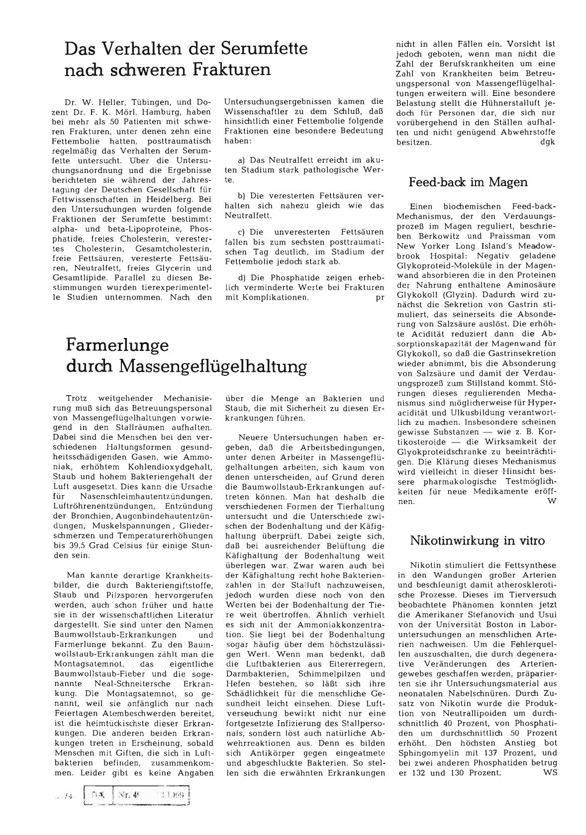 Vorschauseite 1: Feed-back im Magen