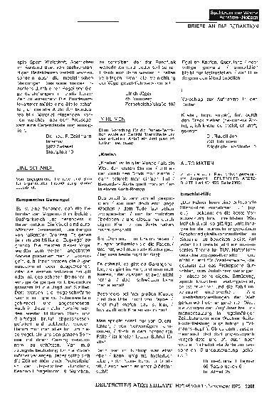 Vorschauseite 1: IN REIMEN: „Knefen“