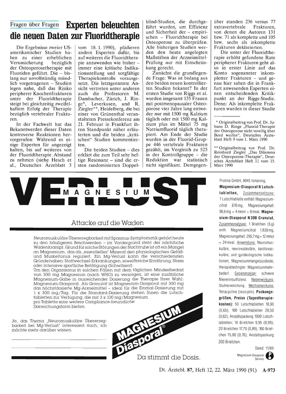 Vorschauseite 1: Experten beleuchten die neuen Daten zur Fluoridtherapie