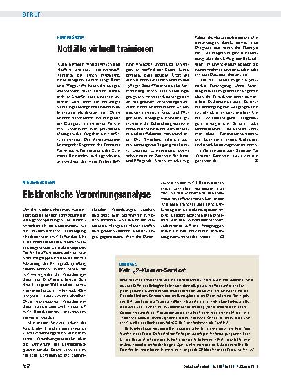 Vorschauseite 1: Umfrage: Kein „2-Klassen-Service“