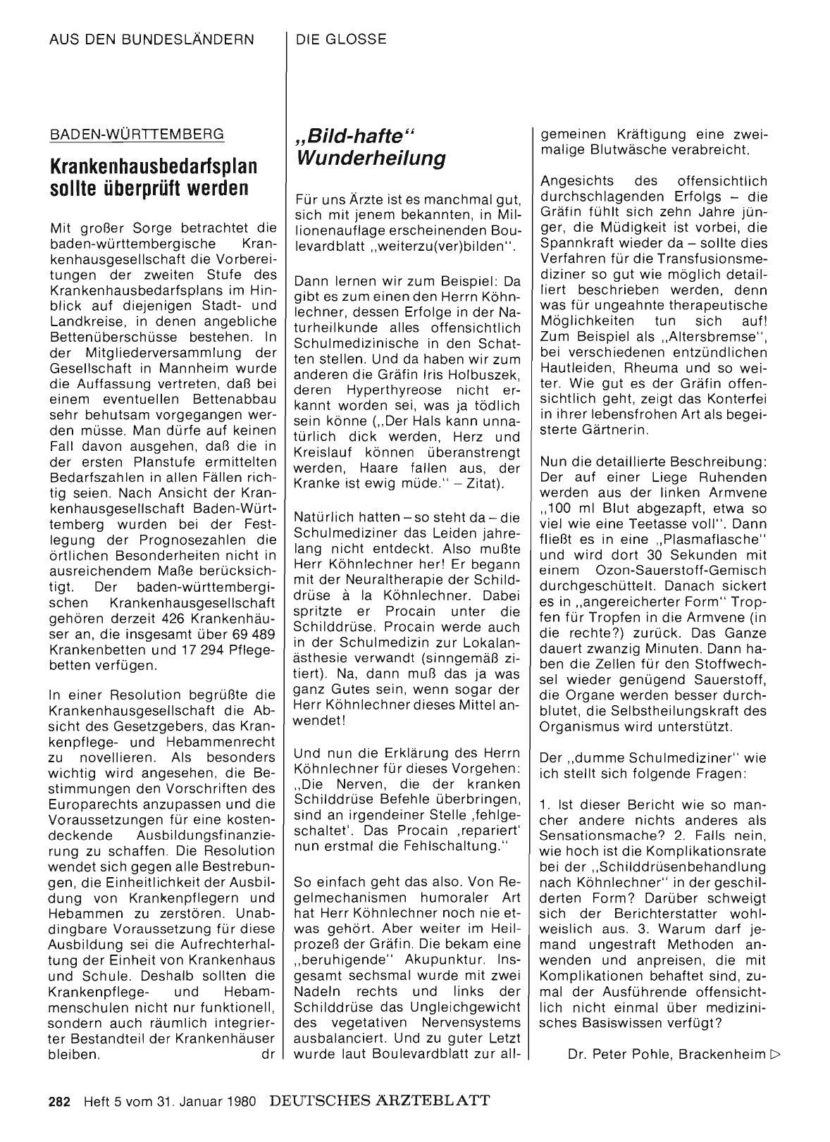 Vorschauseite 1: „Bild-hafte“ Wunderheilung