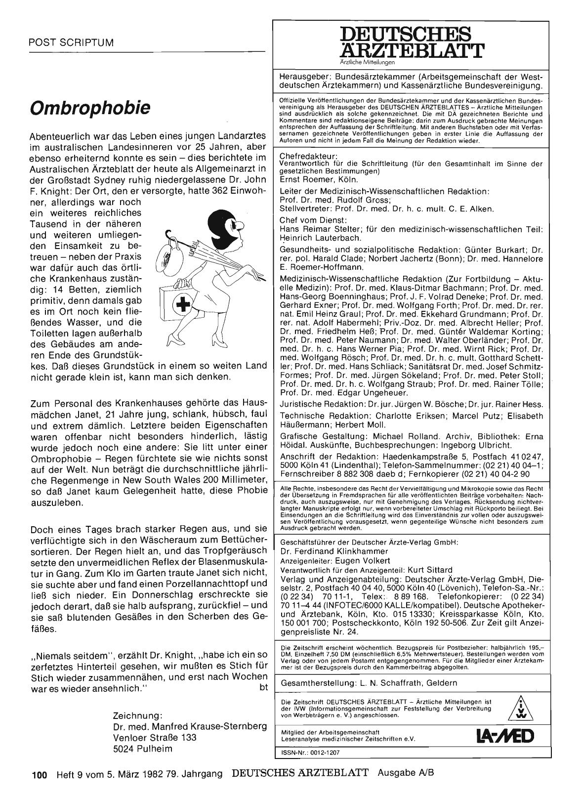 Vorschauseite 1: Ombrophobie