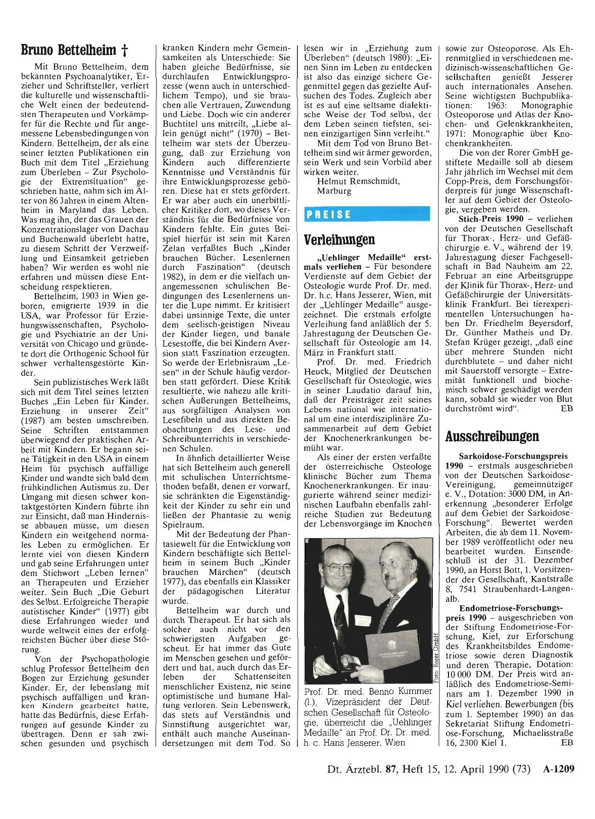 Vorschauseite 1: PREISE