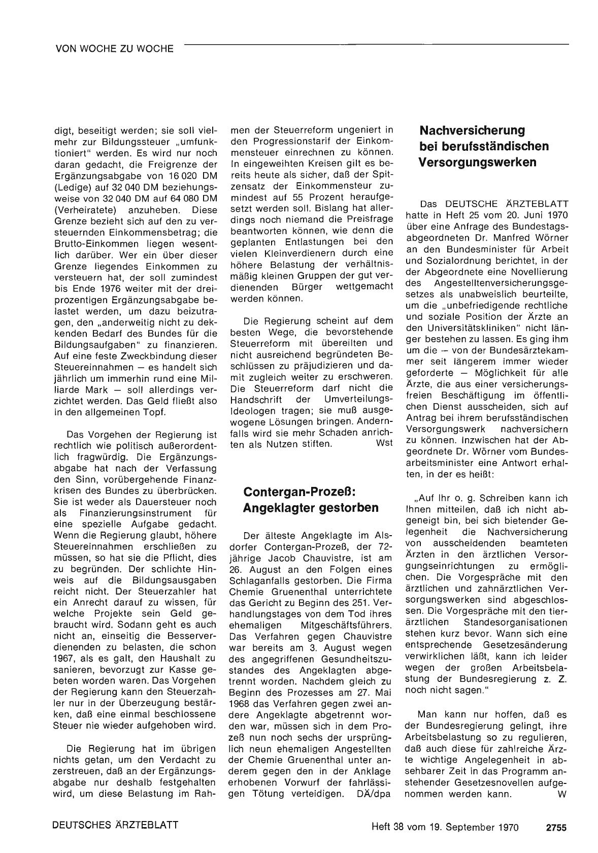 Vorschauseite 1: Nachversicherung bei berufsständischen Versorgungswerken
