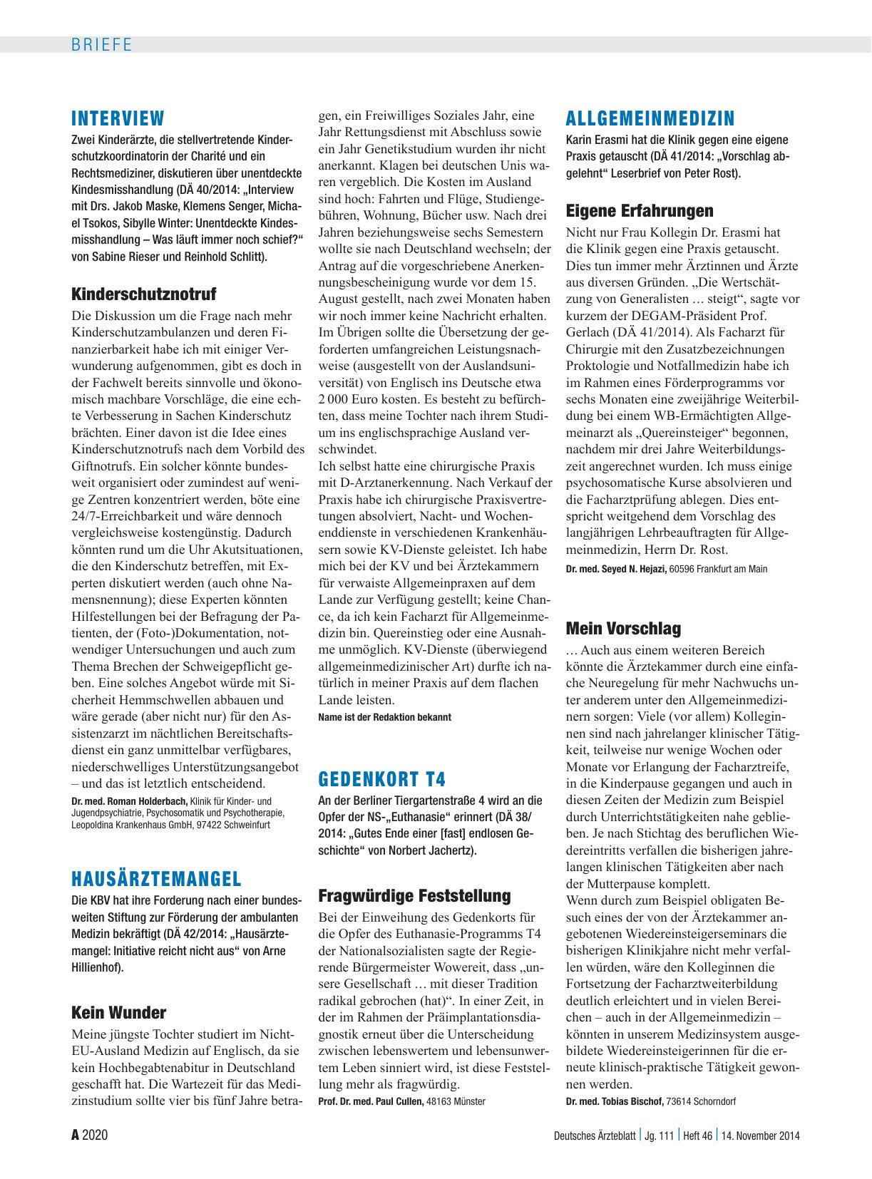 Vorschauseite 1: Interview: Kinderschutznotruf