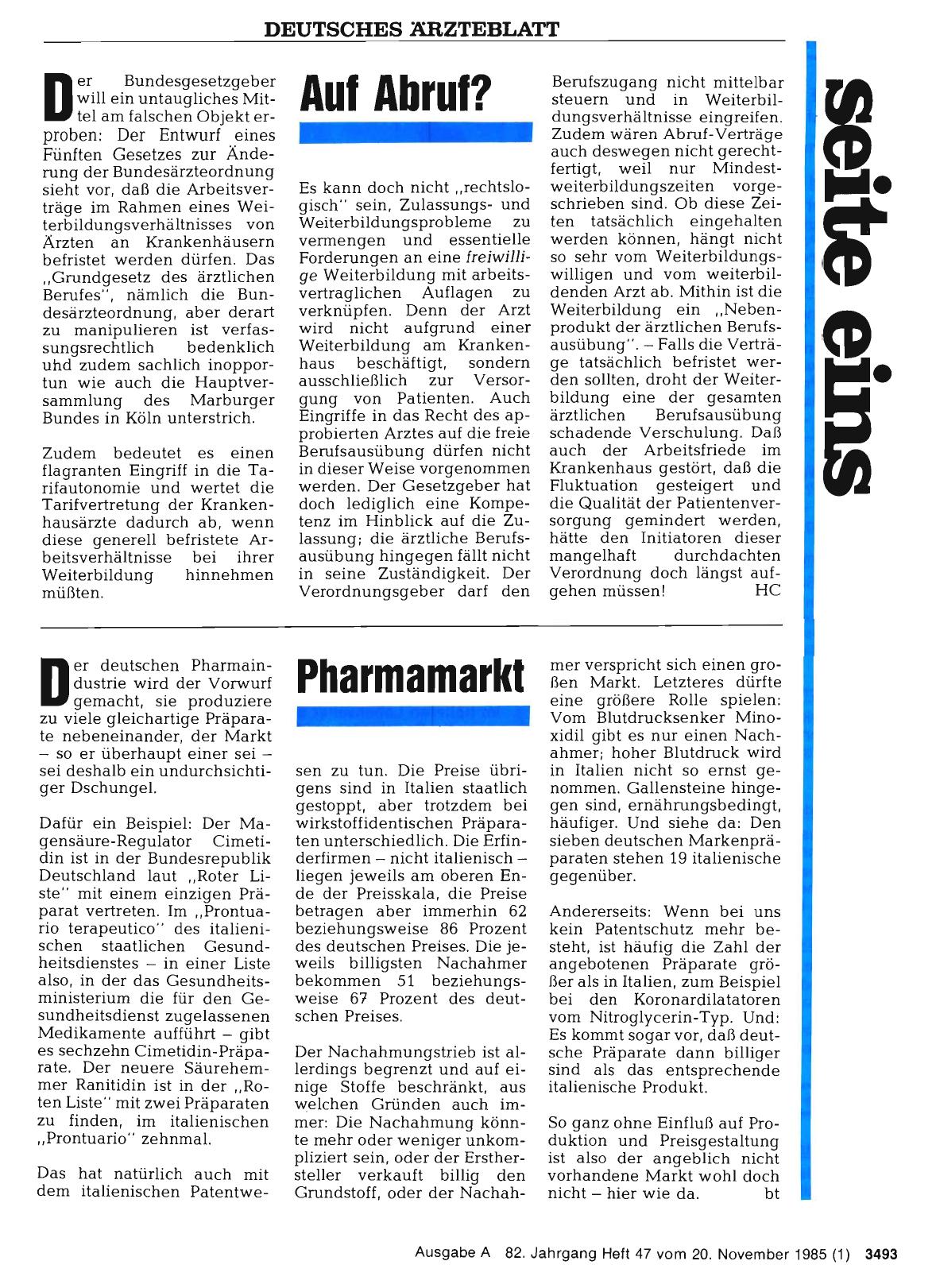 Vorschauseite 1: Pharmamarkt