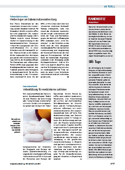 Vorschauseite 1: Randnotiz: 505 Tage