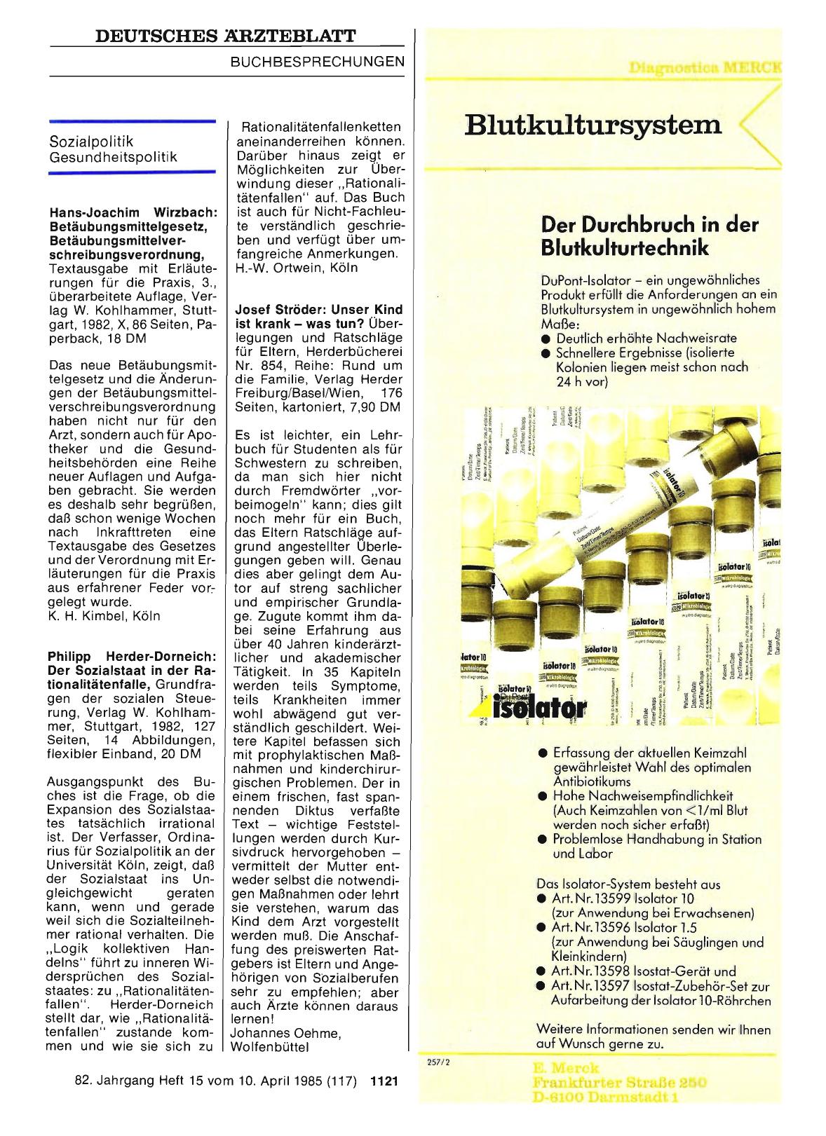 Vorschauseite 1: Philipp Herder-Dorneich: Der Sozialstaat in der Rationalitätenfalle