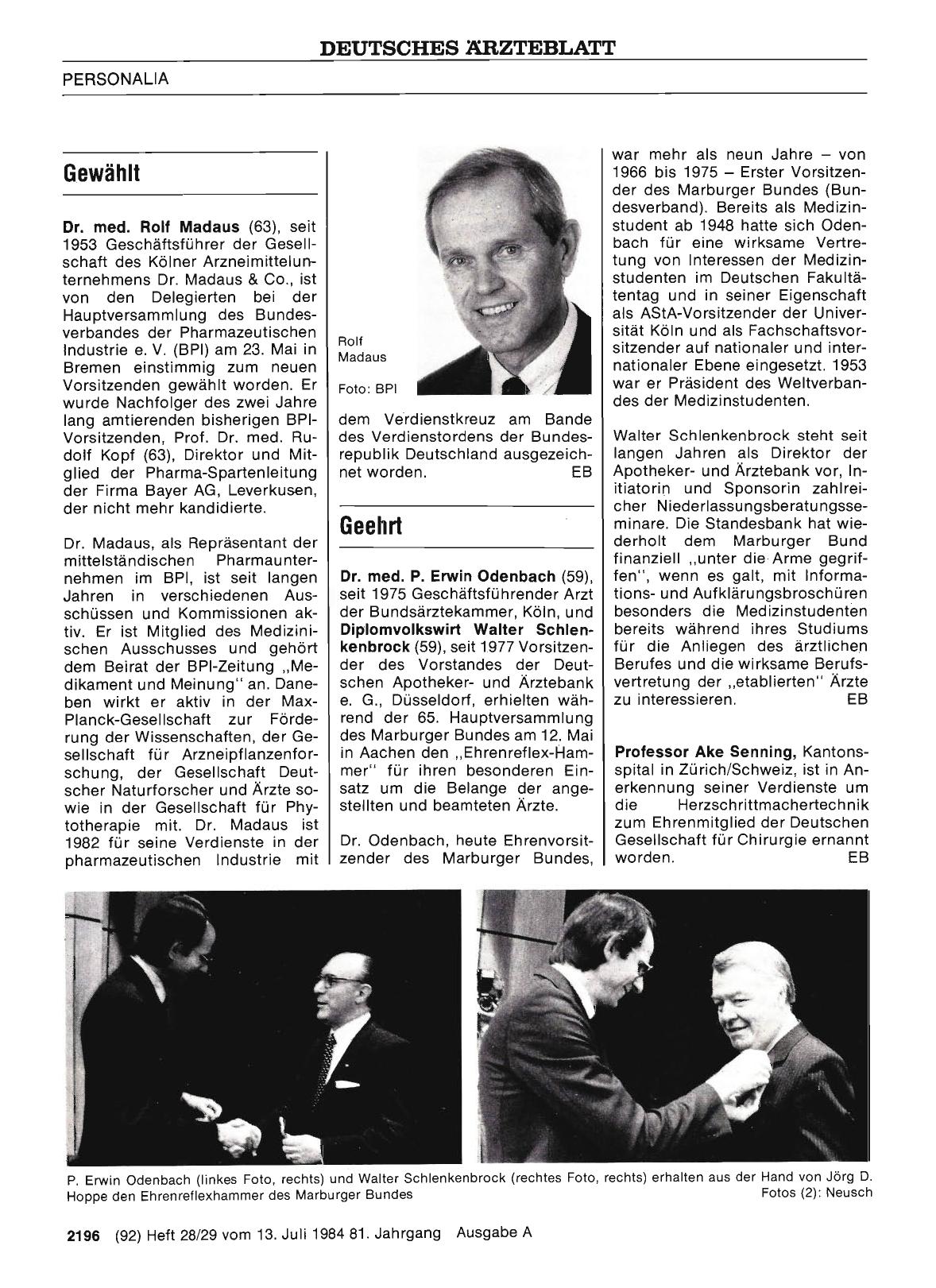 Vorschauseite 1: Gewählt