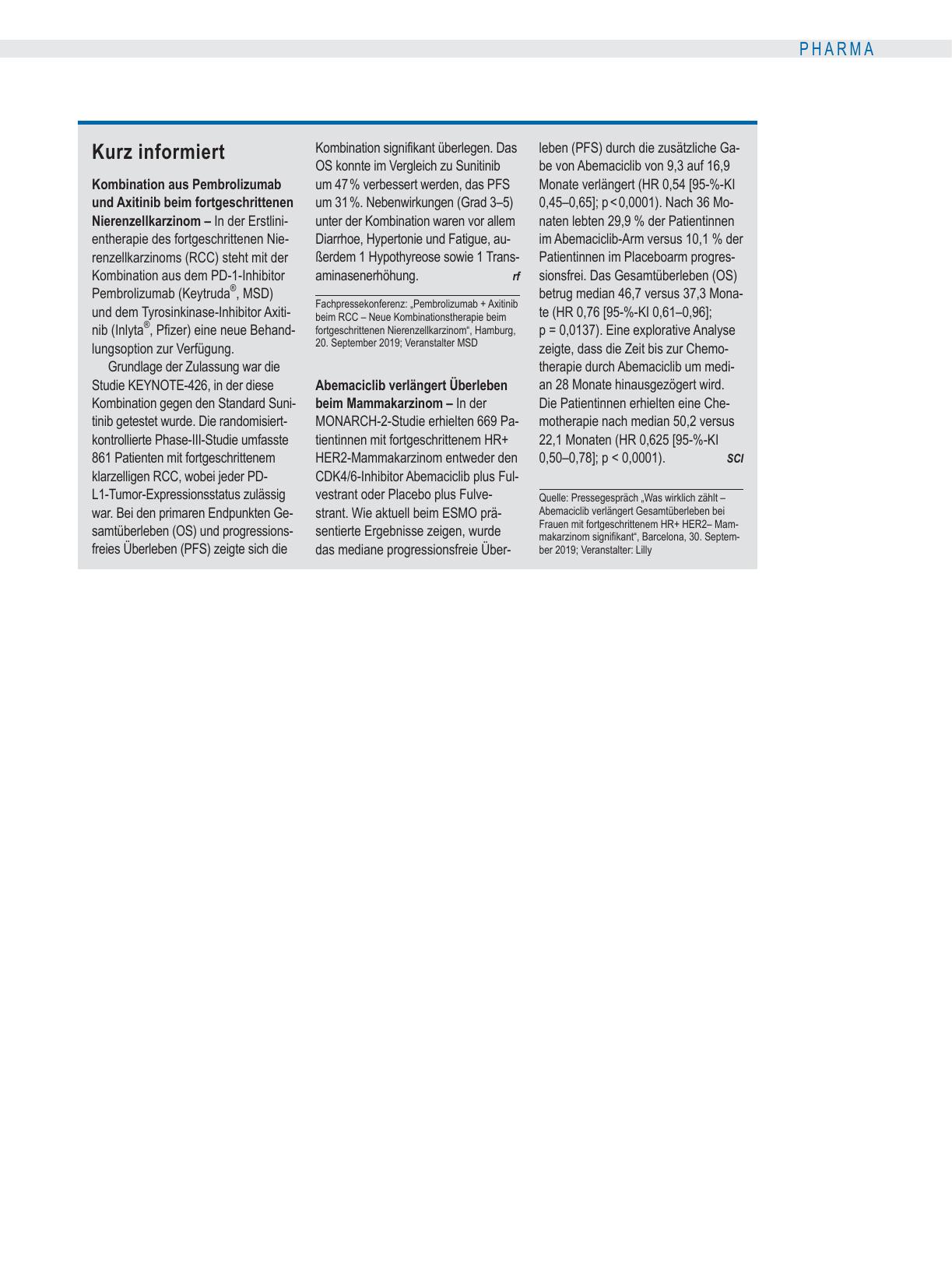 Vorschauseite 1: Kurz informiert