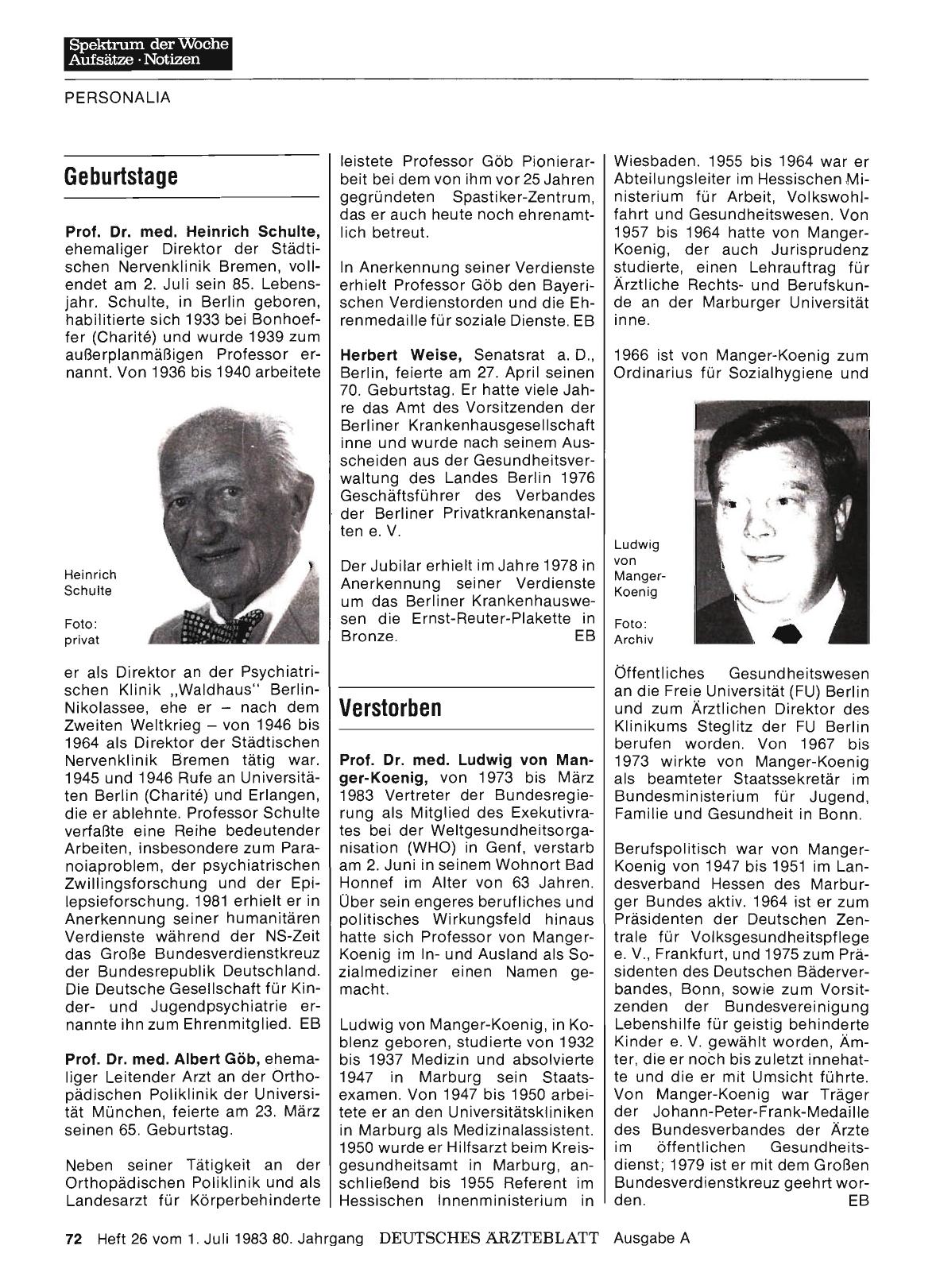 Vorschauseite 1: Verstorben