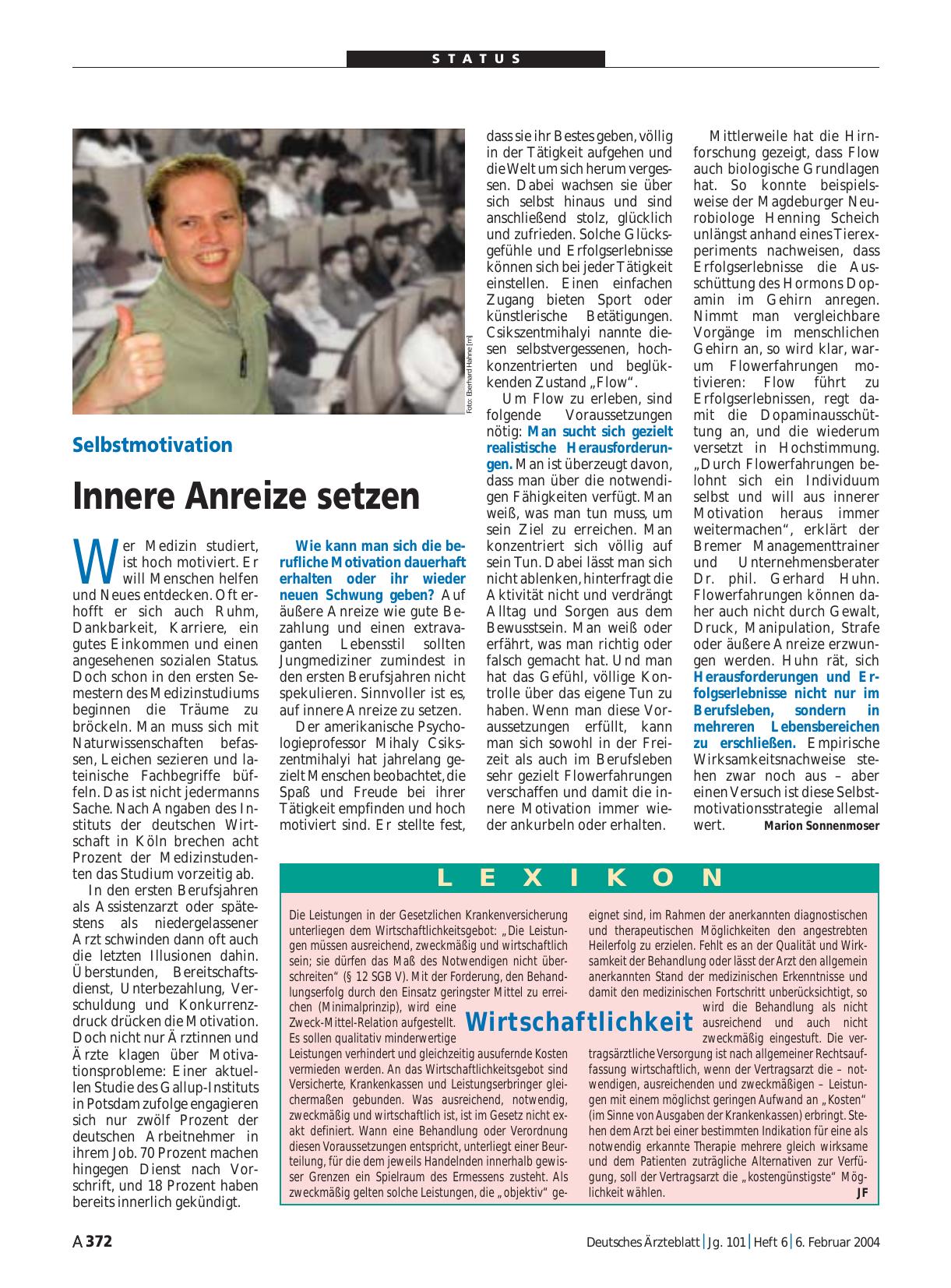 Vorschauseite 1: Selbstmotivation: Innere Anreize setzen