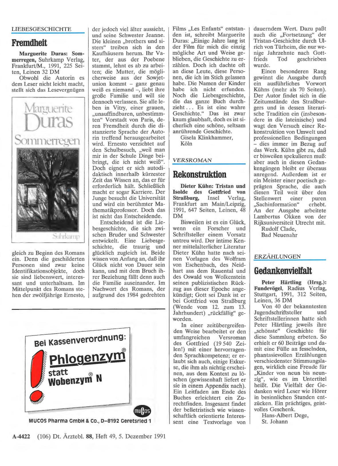 Vorschauseite 1: ERZÄHLUNGEN: Gedankenvielfalt