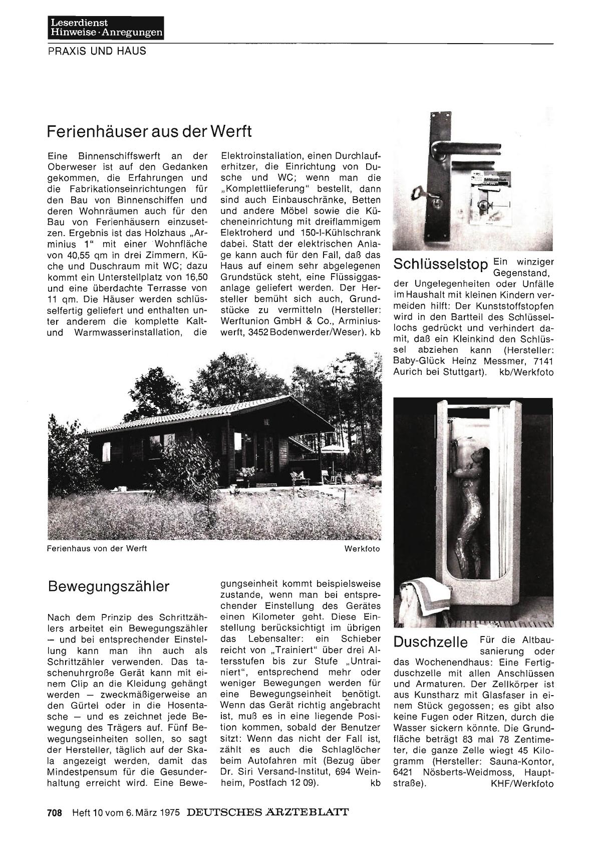 Vorschauseite 1: Bewegungszähler